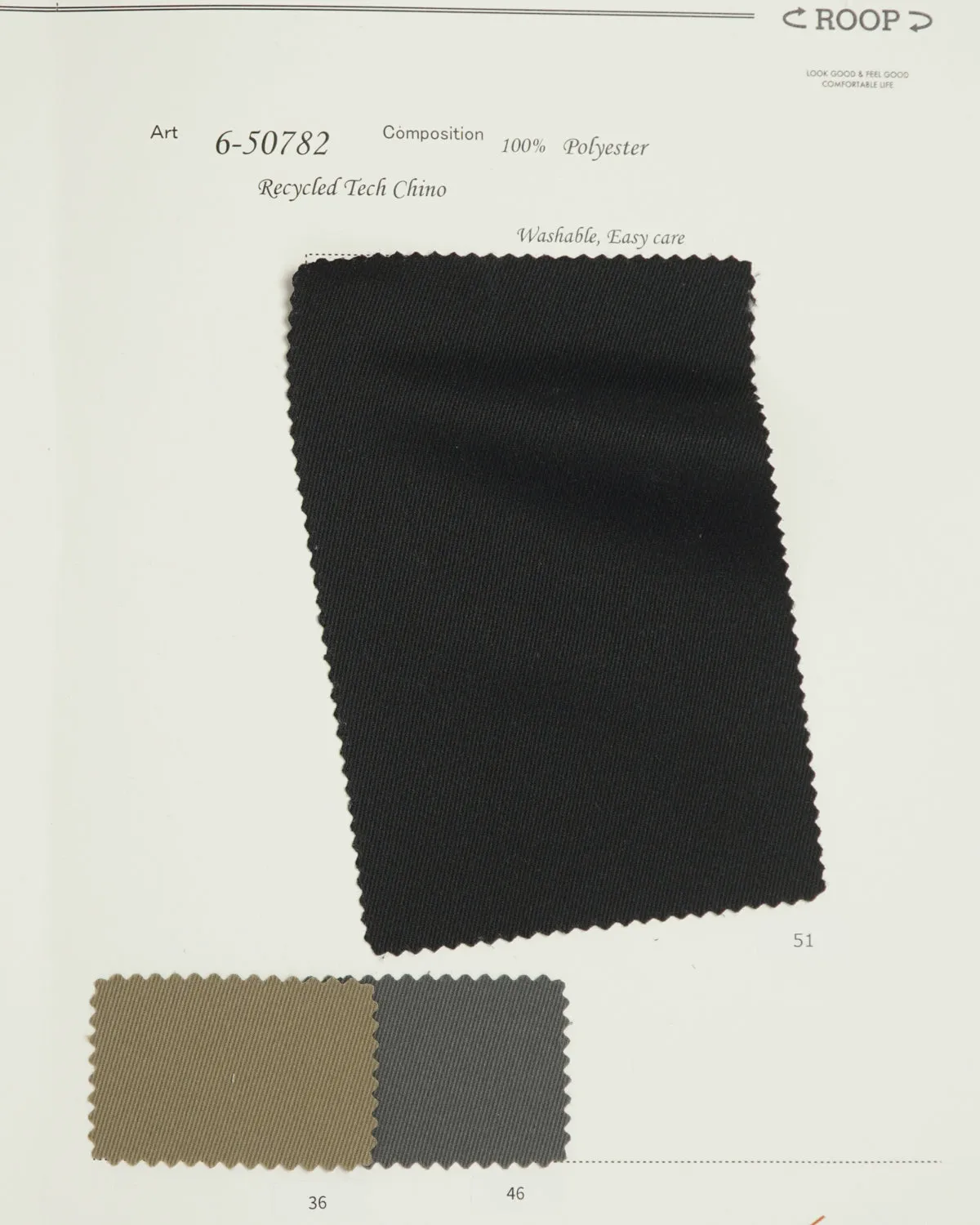 6-50782 Easy Care Recycled Tech Chino