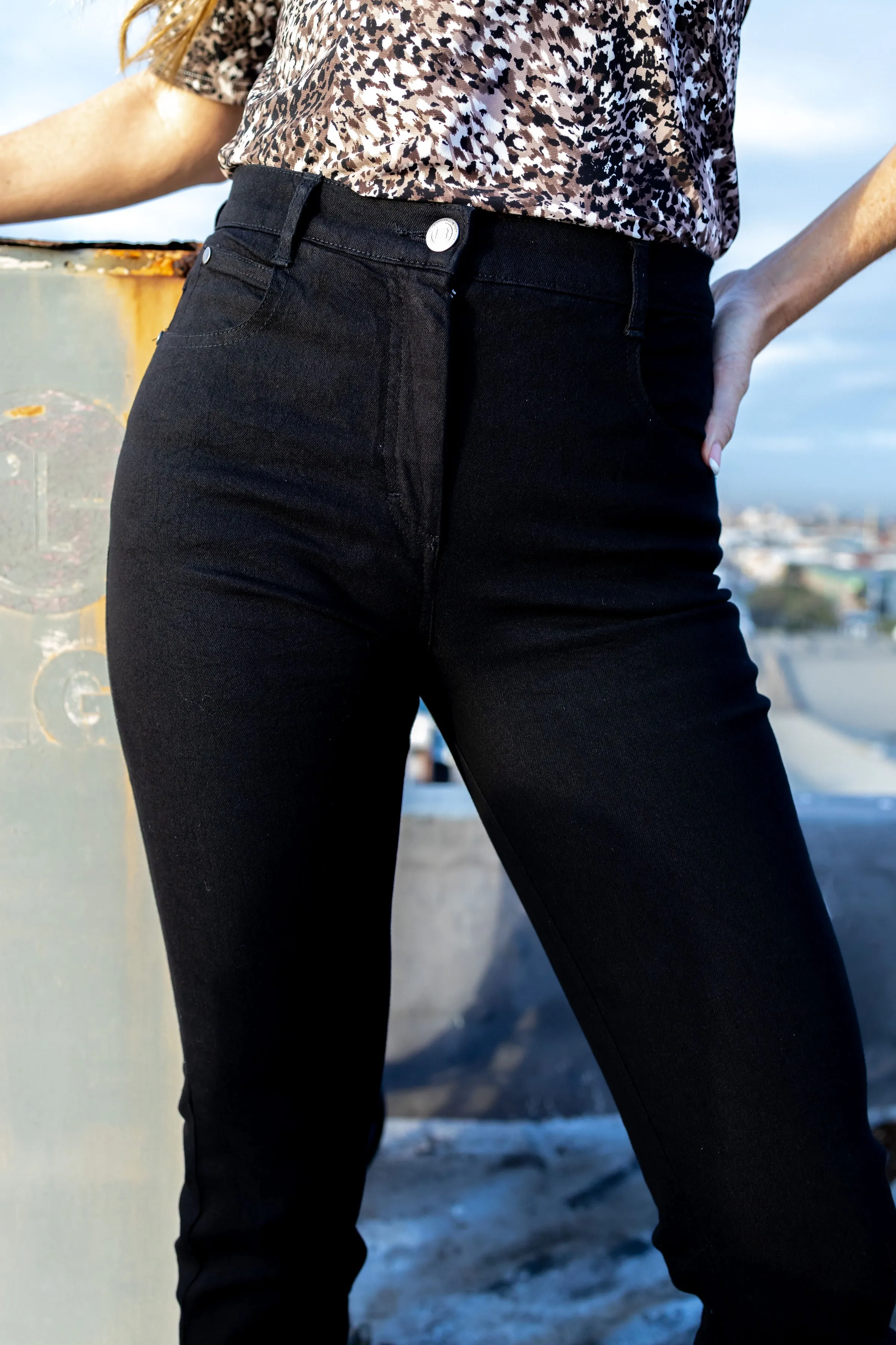 Barrington Elin Regular Fit Jeans Black Denim