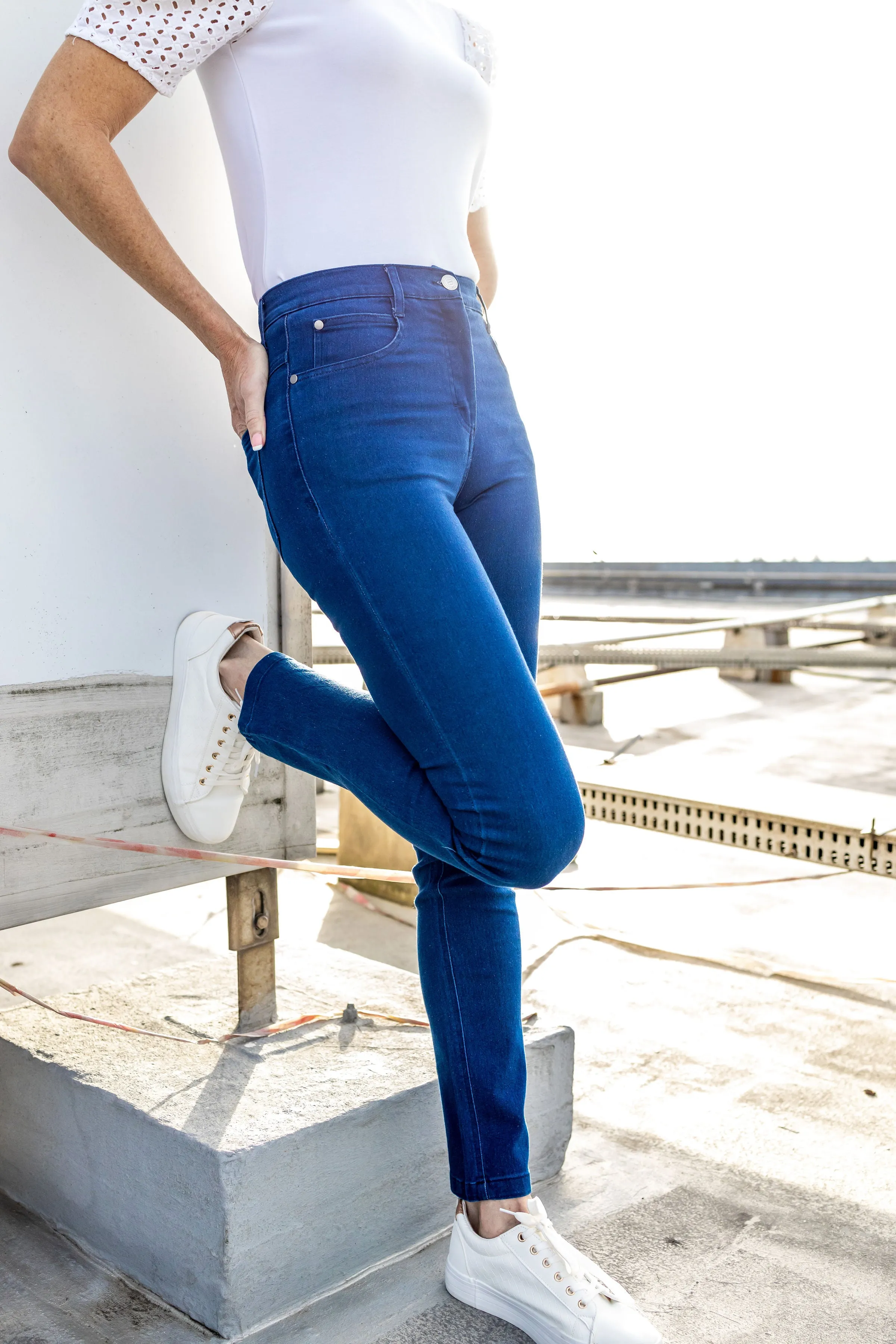Barrington Elin Regular Fit Jeans Medium Blue Denim