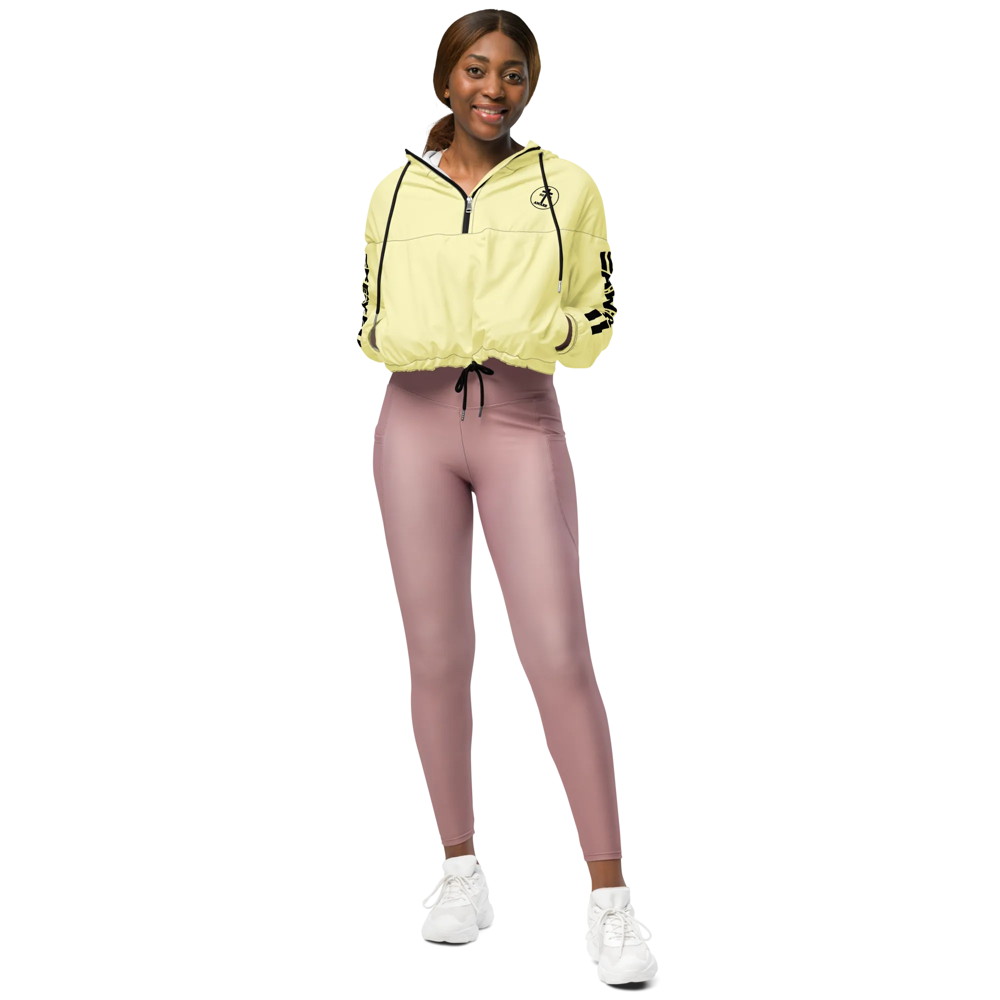 Be Ye AWARE AS Ladies Cropped Windbreakers