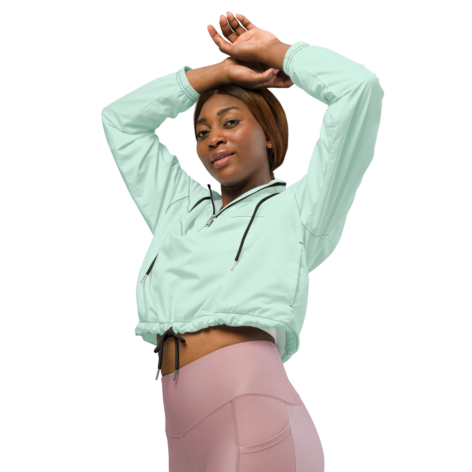 Be Ye AWARE AS Ladies Cropped Windbreakers