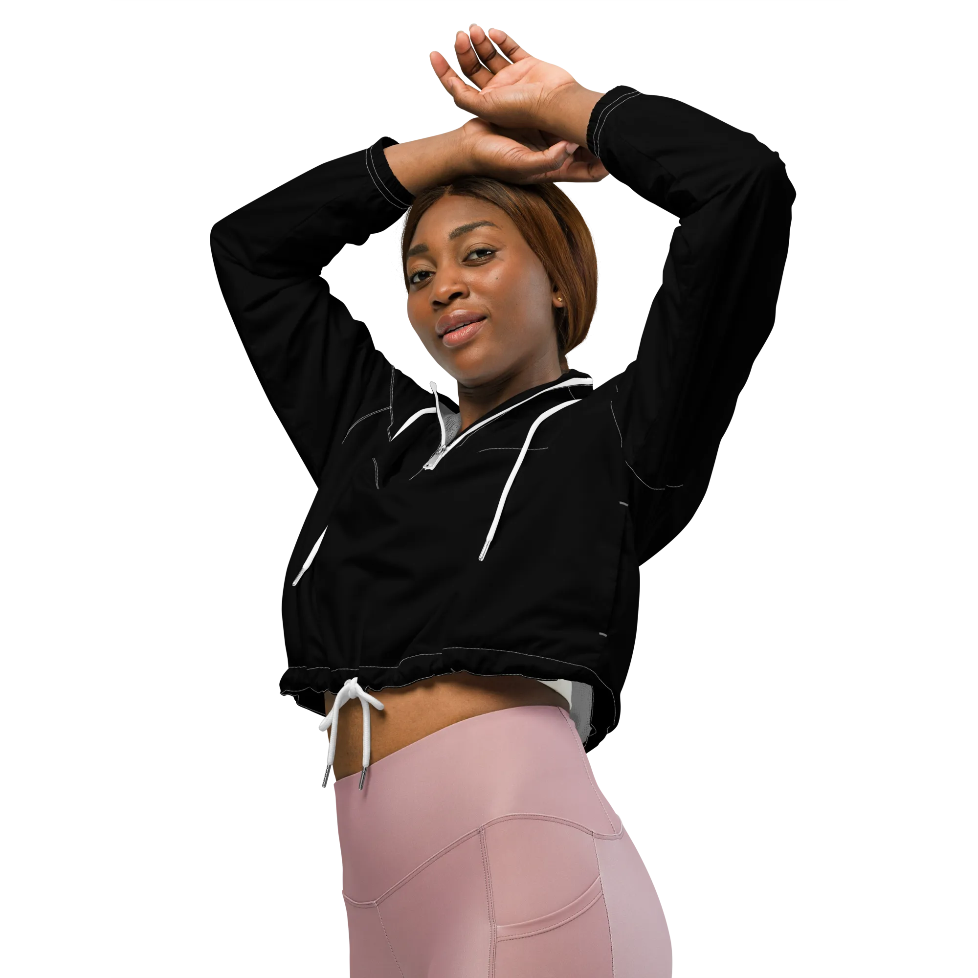 Be Ye AWARE AS Ladies Cropped Windbreakers