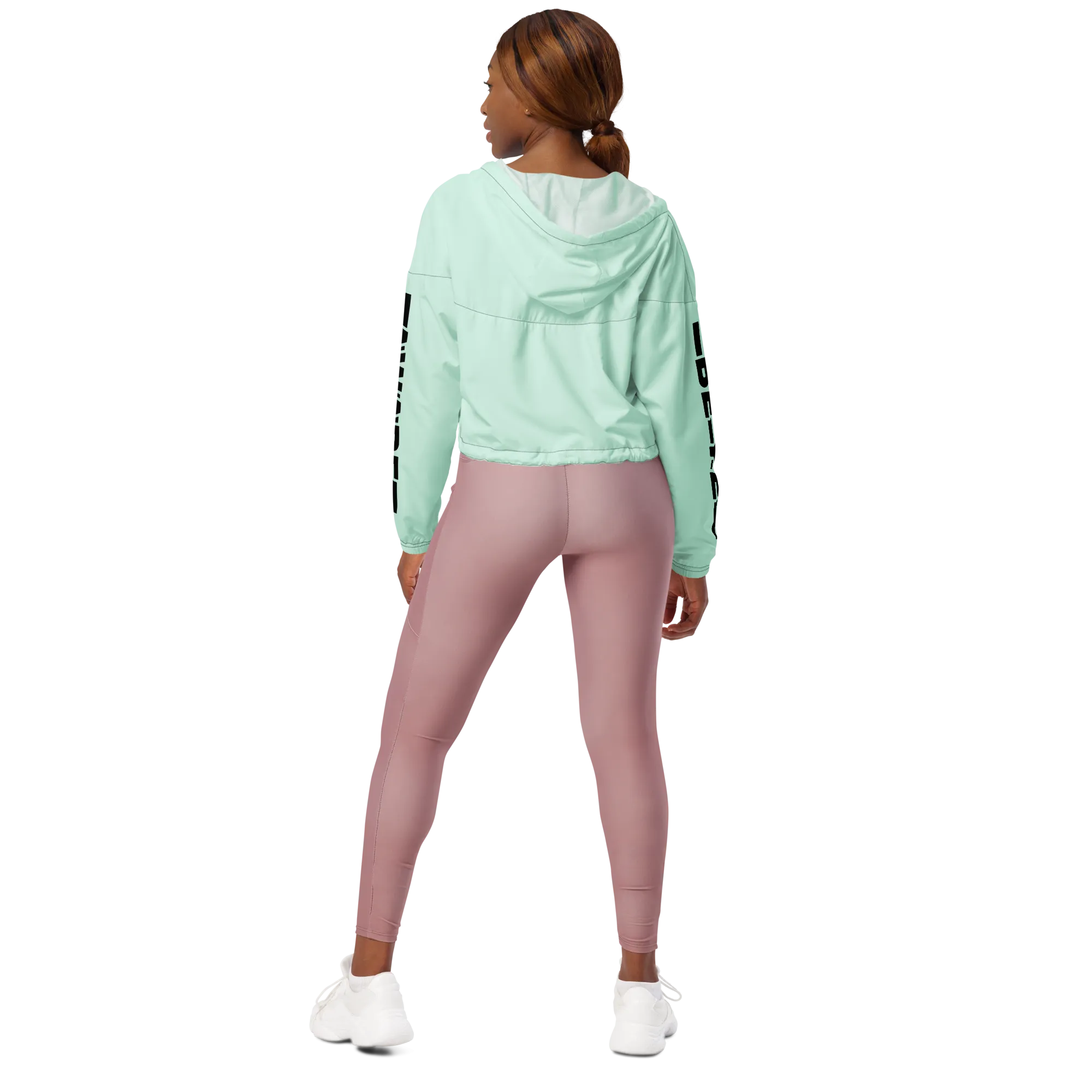 Be Ye AWARE AS Ladies Cropped Windbreakers