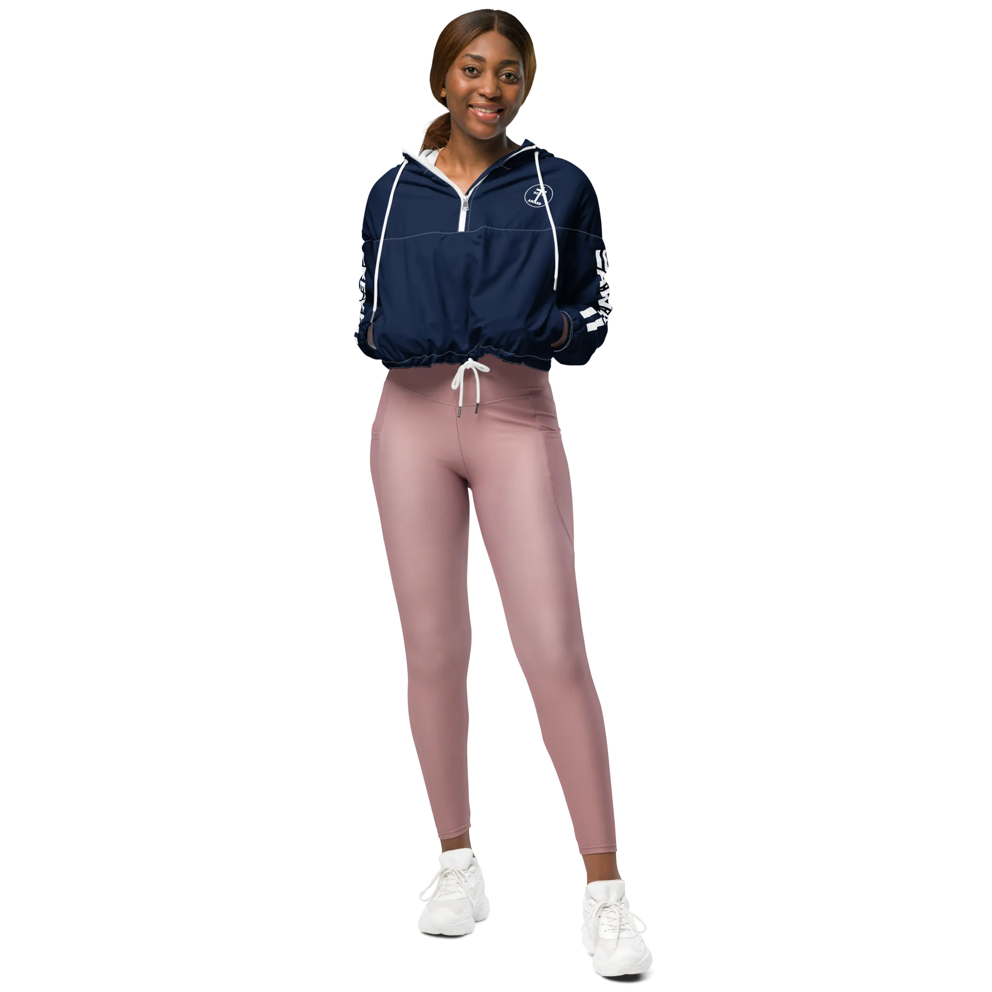 Be Ye AWARE AS Ladies Cropped Windbreakers