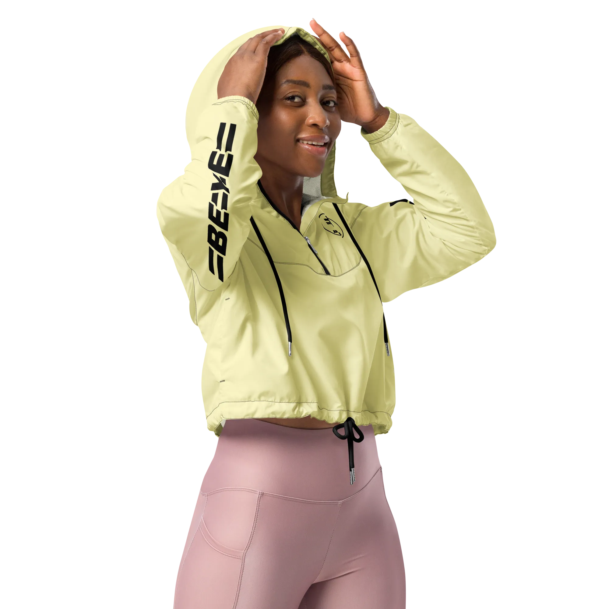Be Ye AWARE AS Ladies Cropped Windbreakers