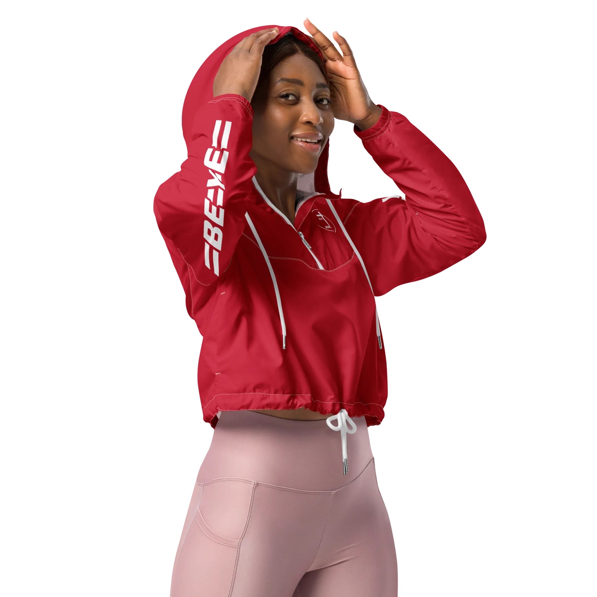 Be Ye AWARE AS Ladies Cropped Windbreakers
