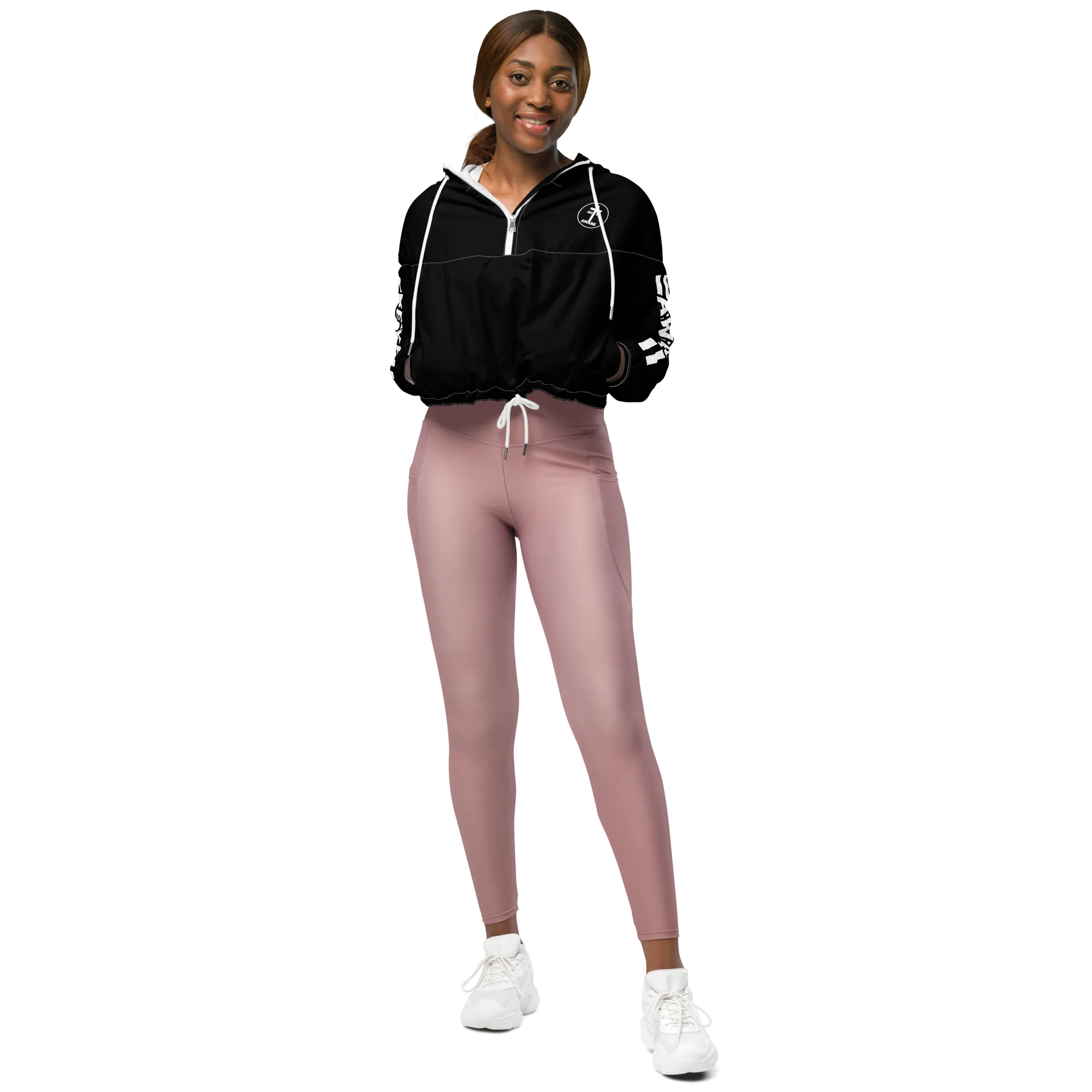 Be Ye AWARE AS Ladies Cropped Windbreakers