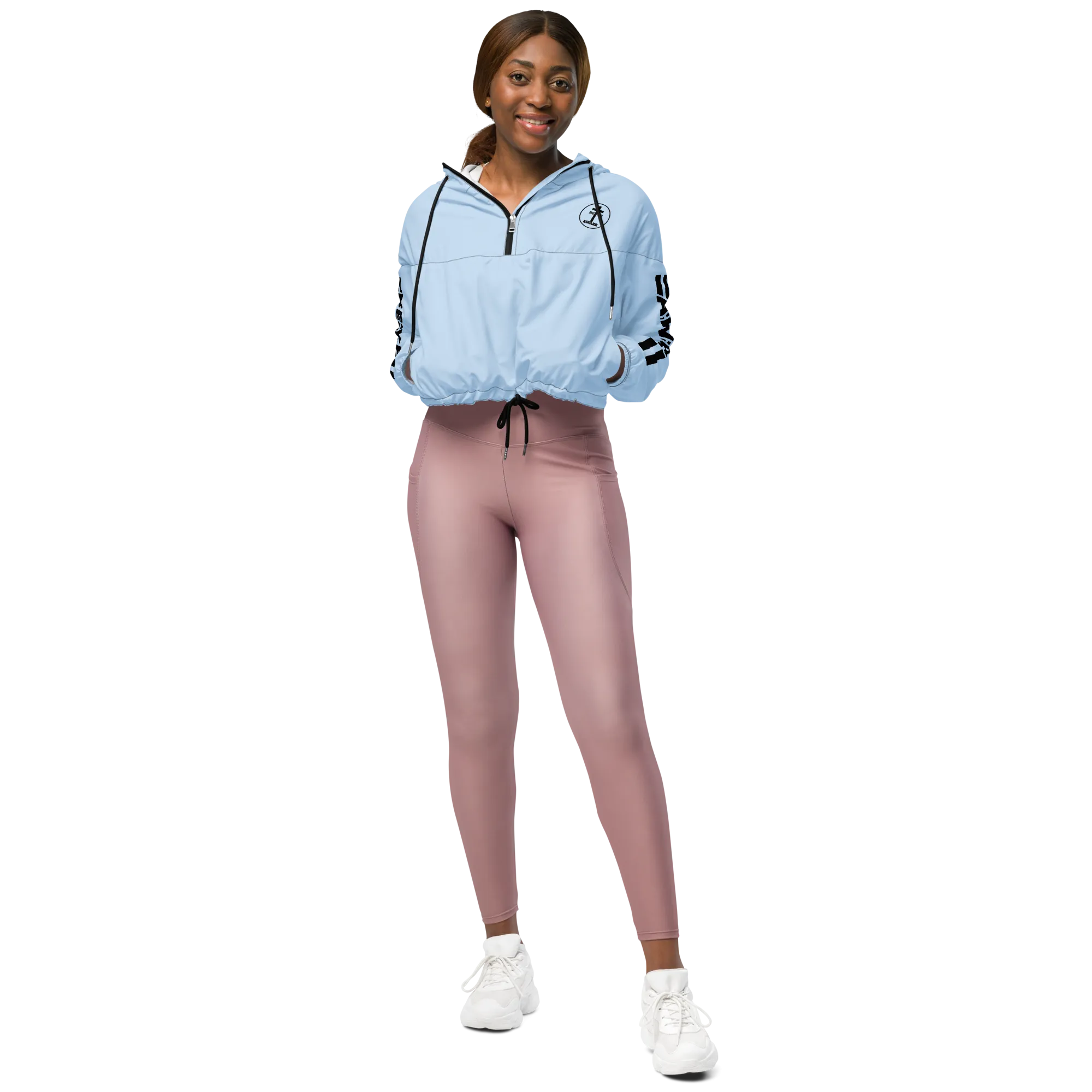 Be Ye AWARE AS Ladies Cropped Windbreakers