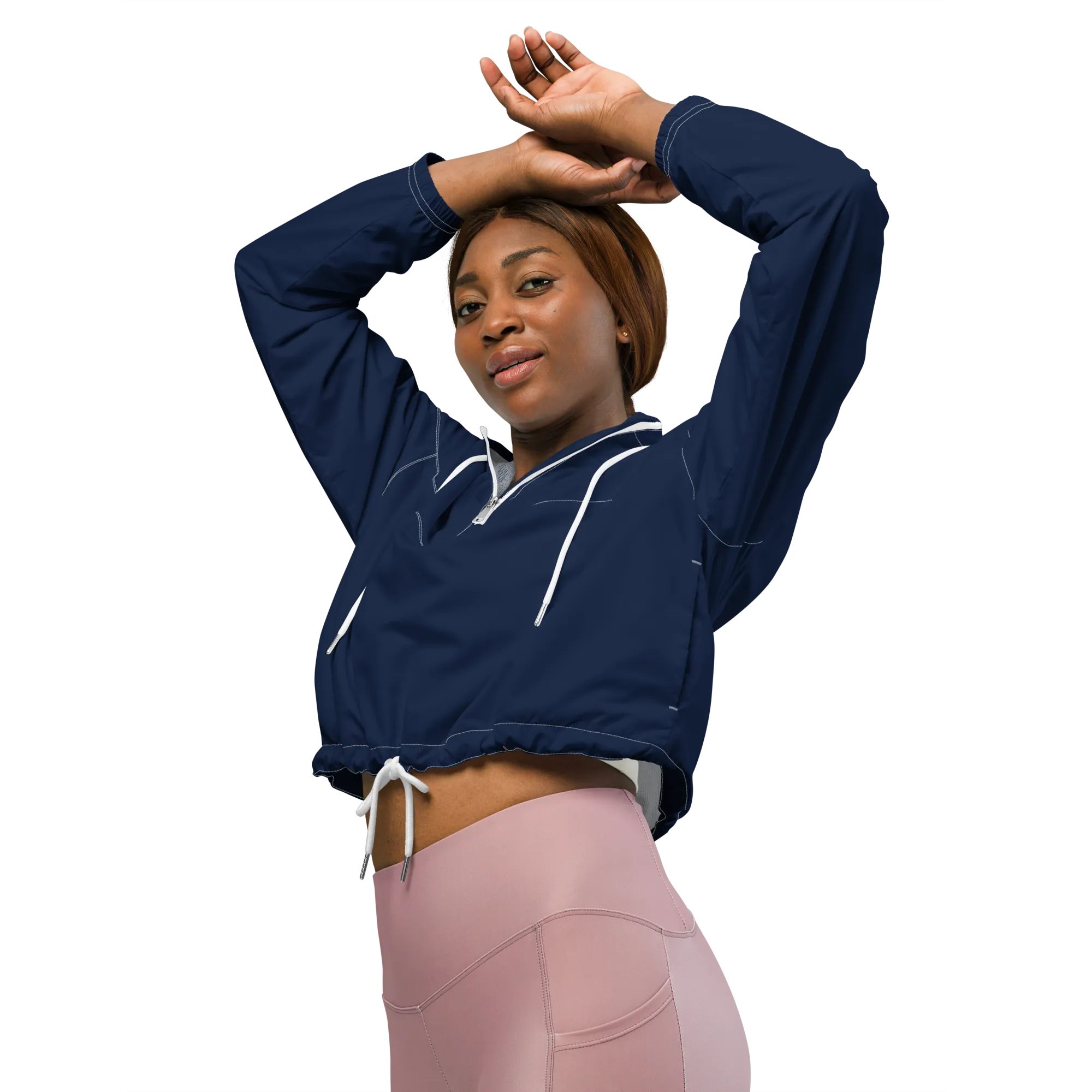 Be Ye AWARE AS Ladies Cropped Windbreakers