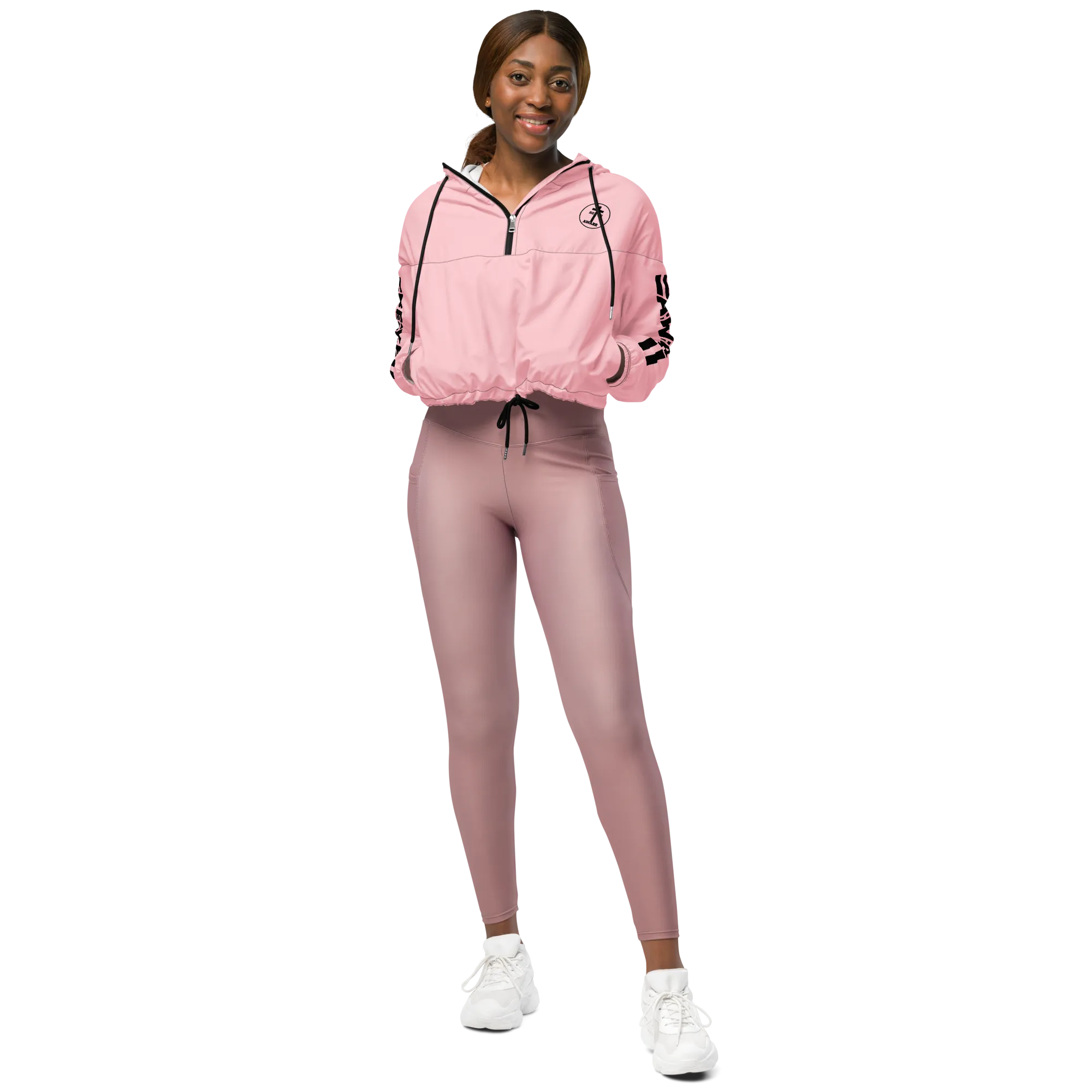 Be Ye AWARE AS Ladies Cropped Windbreakers