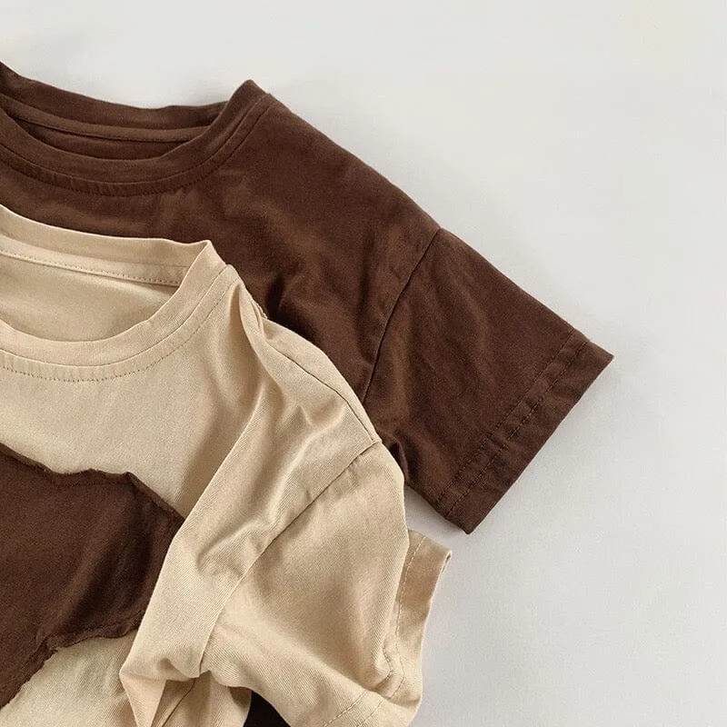 Bear Patch Casual Summer Tee