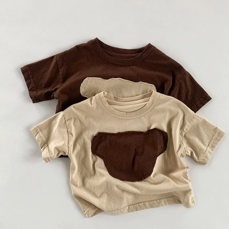 Bear Patch Casual Summer Tee