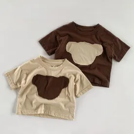 Bear Patch Casual Summer Tee