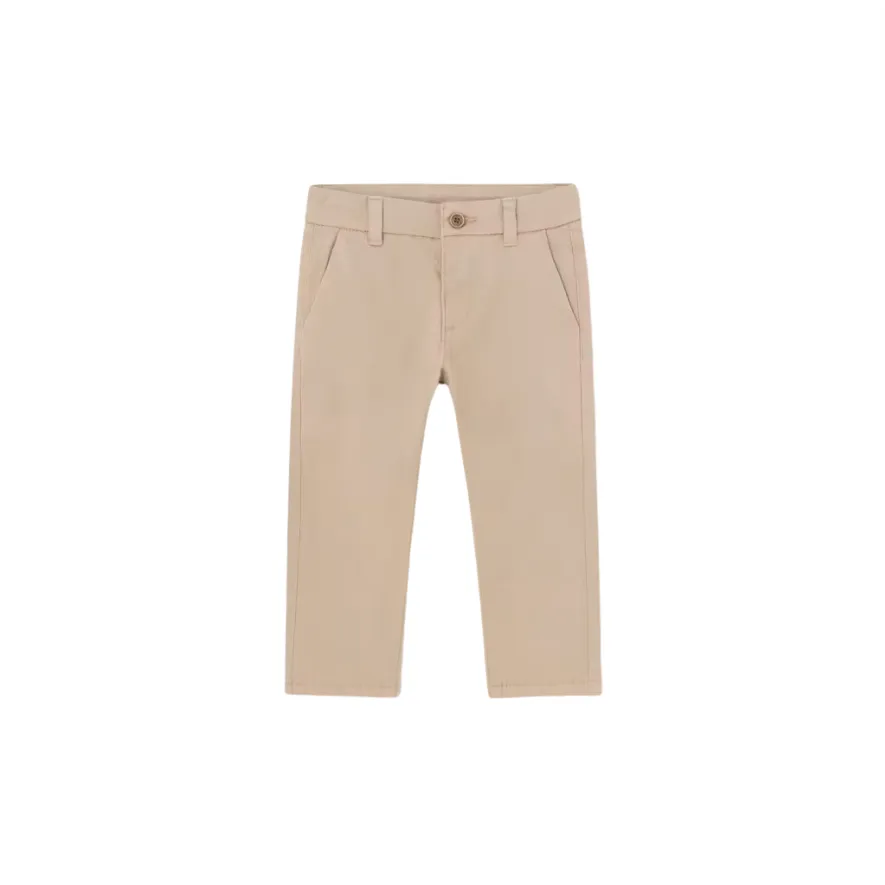 Better Cotton Baby Chino Pants - Sesame by Mayoral - FINAL SALE
