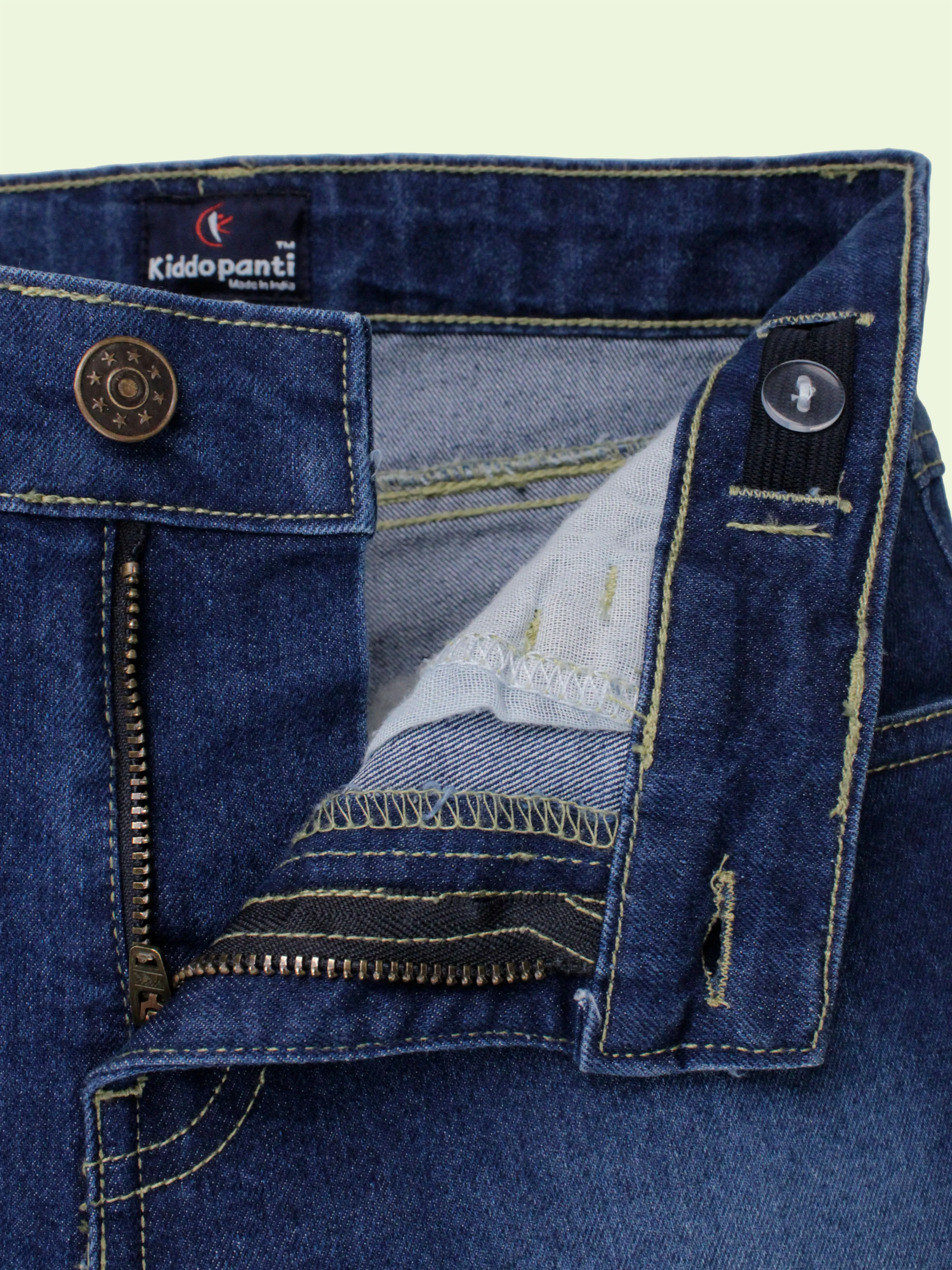Boys Pack of 2 Solid Denim Shorts