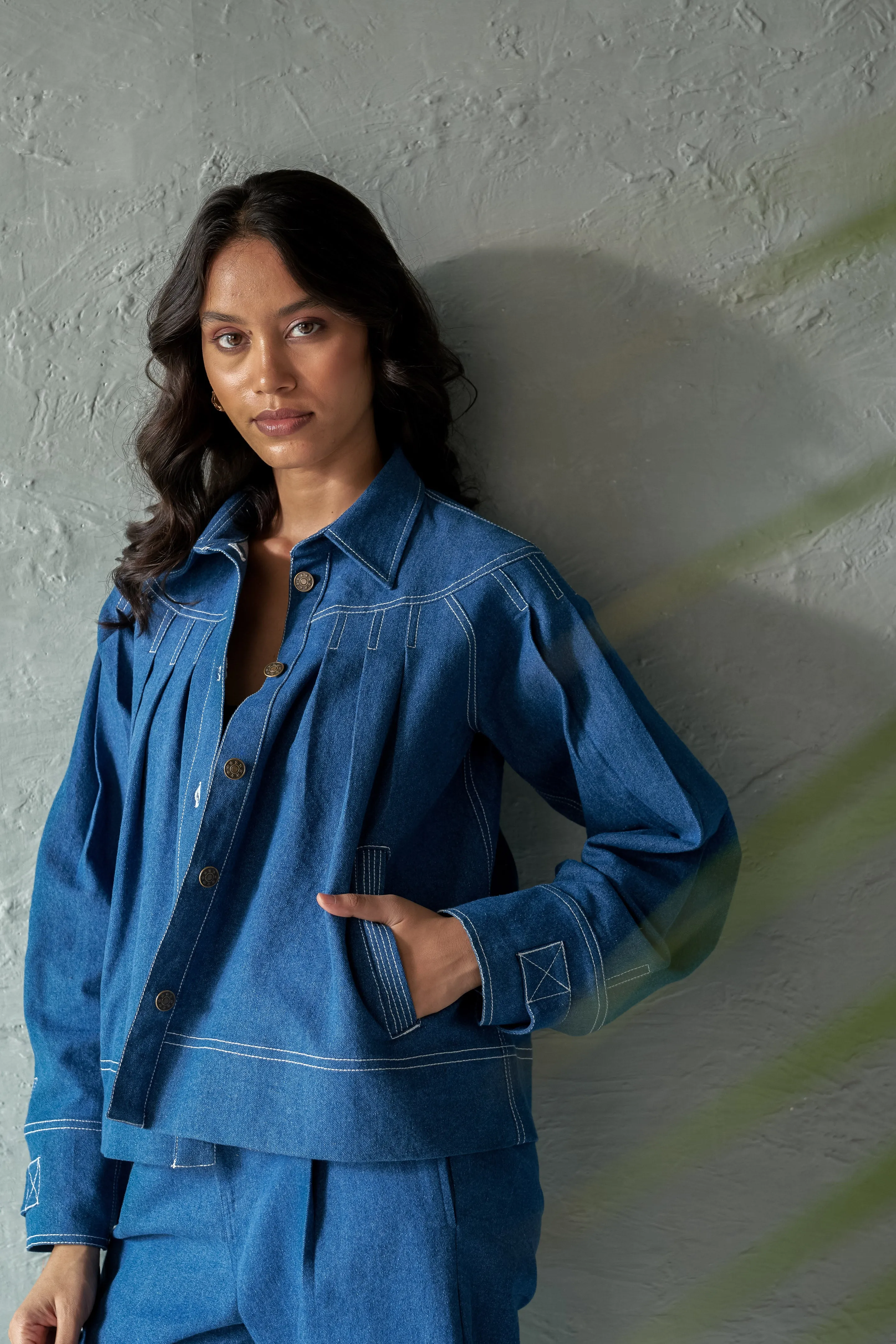 Bright Denim Jacket