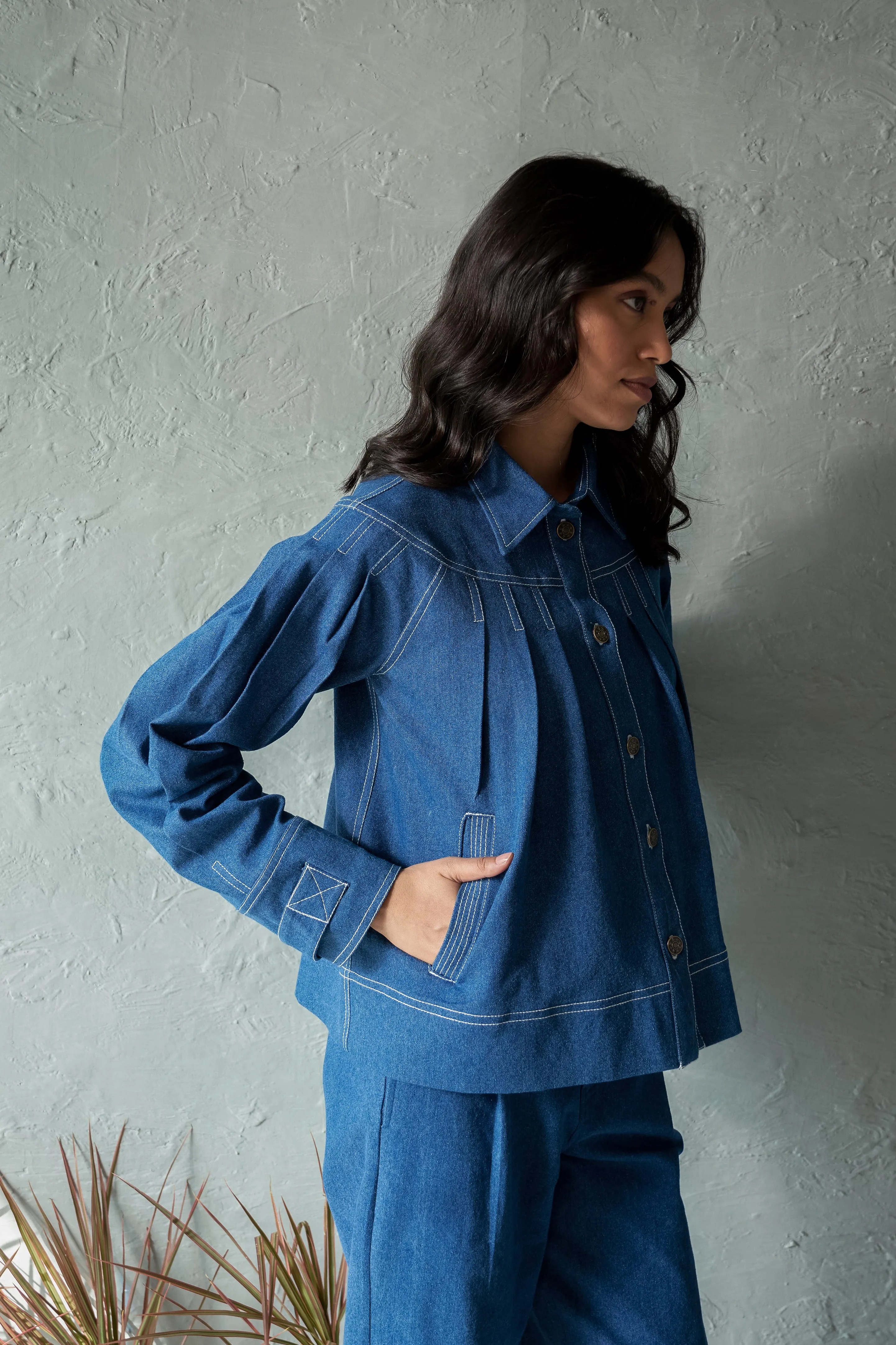 Bright Denim Jacket
