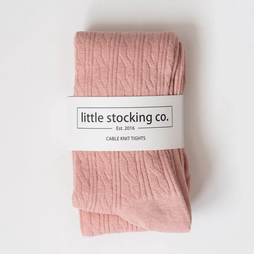 Cable Knit Tights