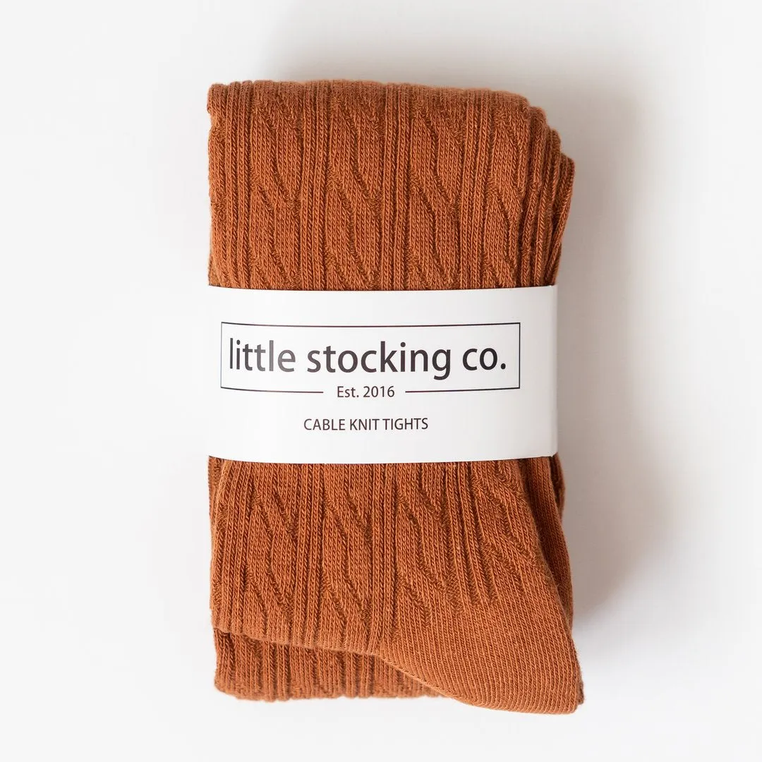 Cable Knit Tights