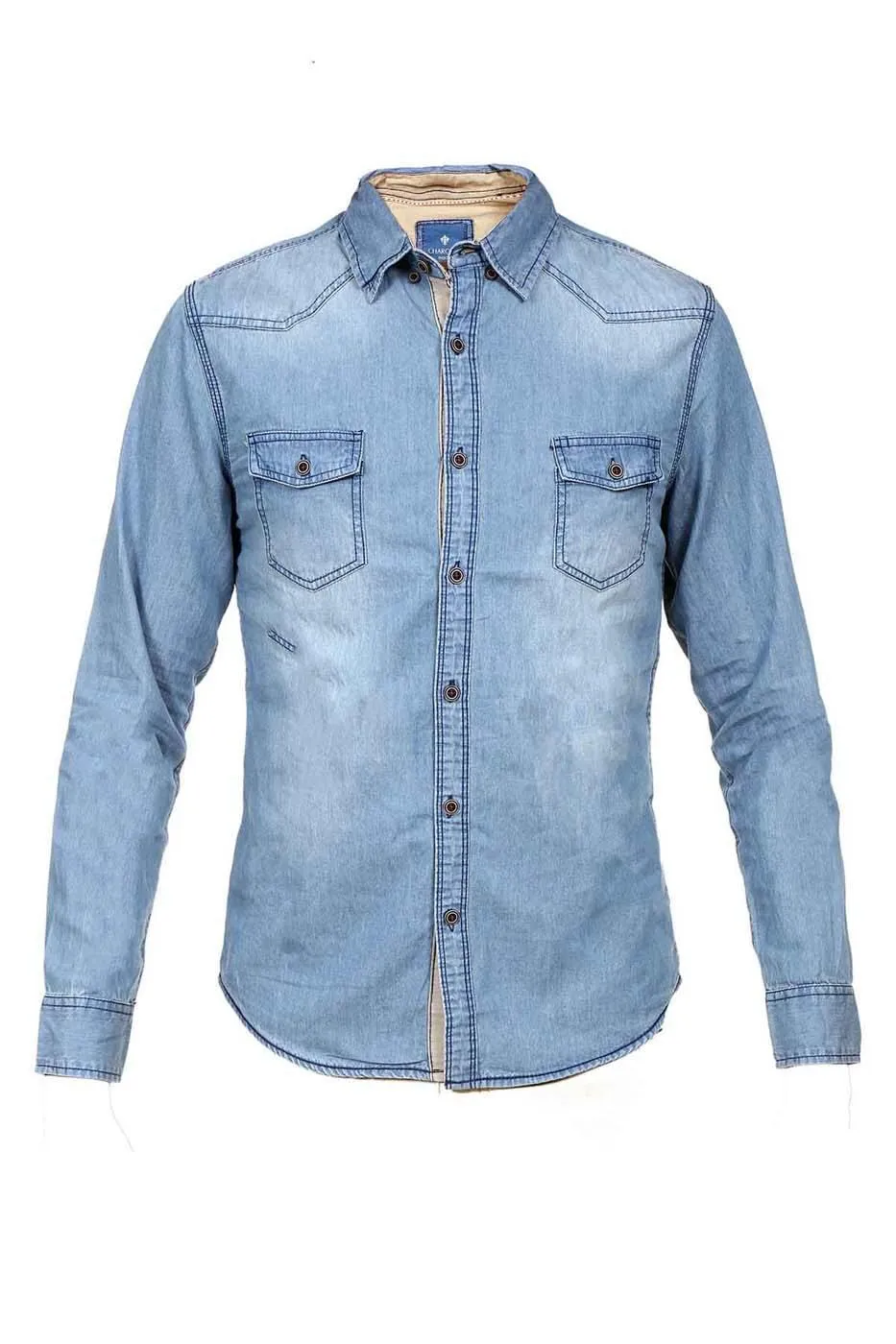 Casual Shirt Denim Light Blue