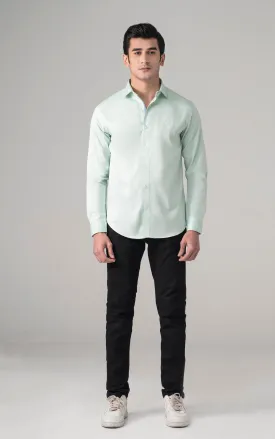 CASUAL SHIRT  LIGHT AQUA