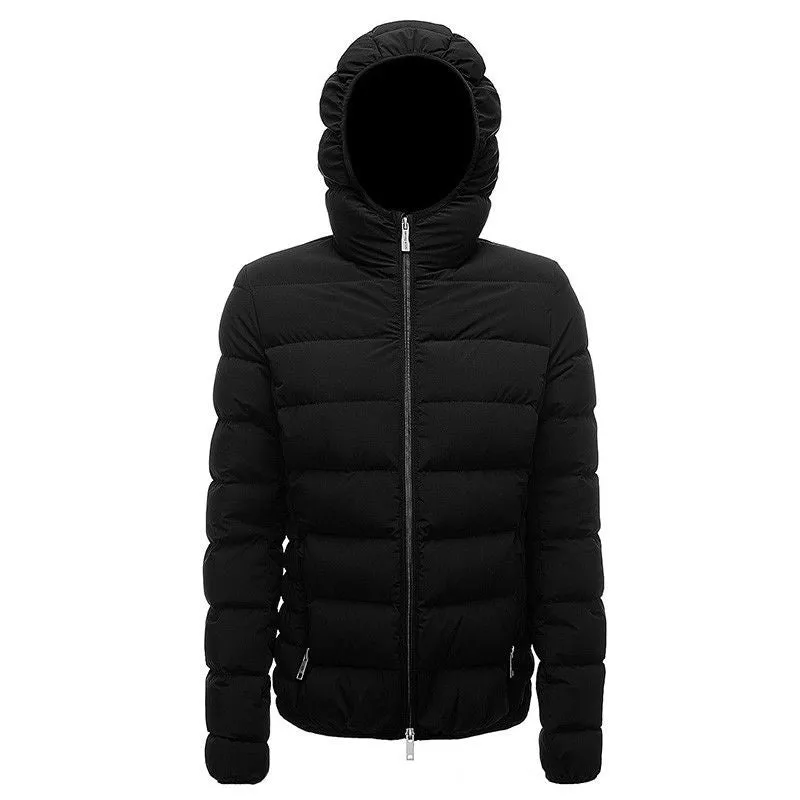 Centogrammi Elegant Ultra-Light Hooded Down Jacket