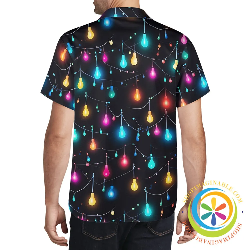 Christmas Light Strings Hawaiian Casual Shirt