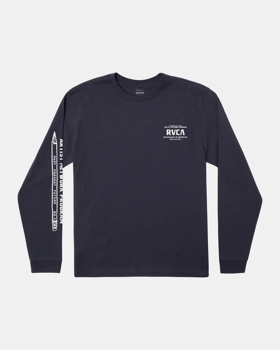 Commercial Grade Long Sleeve Tee - Garage Blue