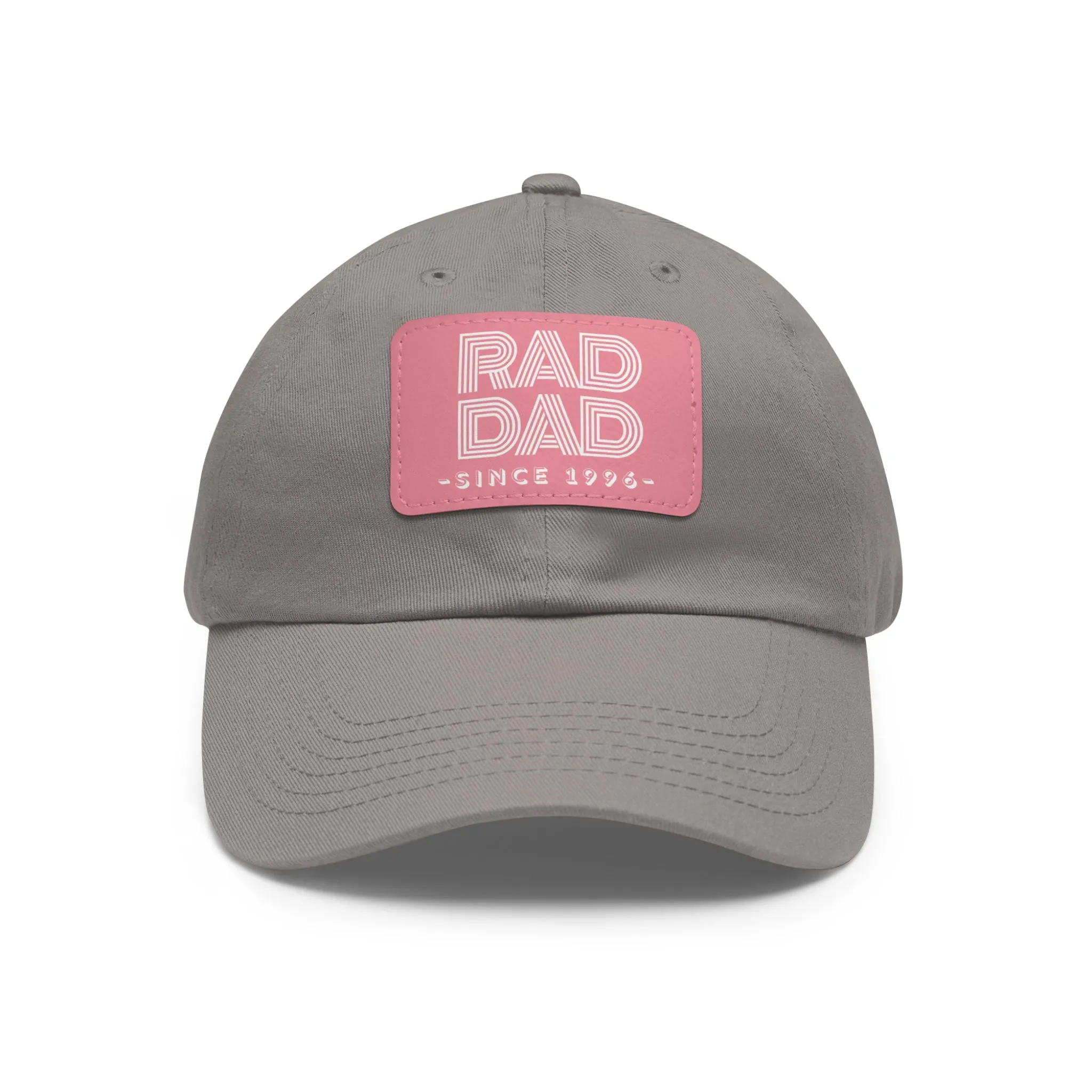 Customizable Rad Dad Hat with Leather Patch, Fathers Day Gift, Dad Hat, Dad Gift, Dad Date Hat, Dad Baseball Hat, Dad Retro Hat, Cotton Hat
