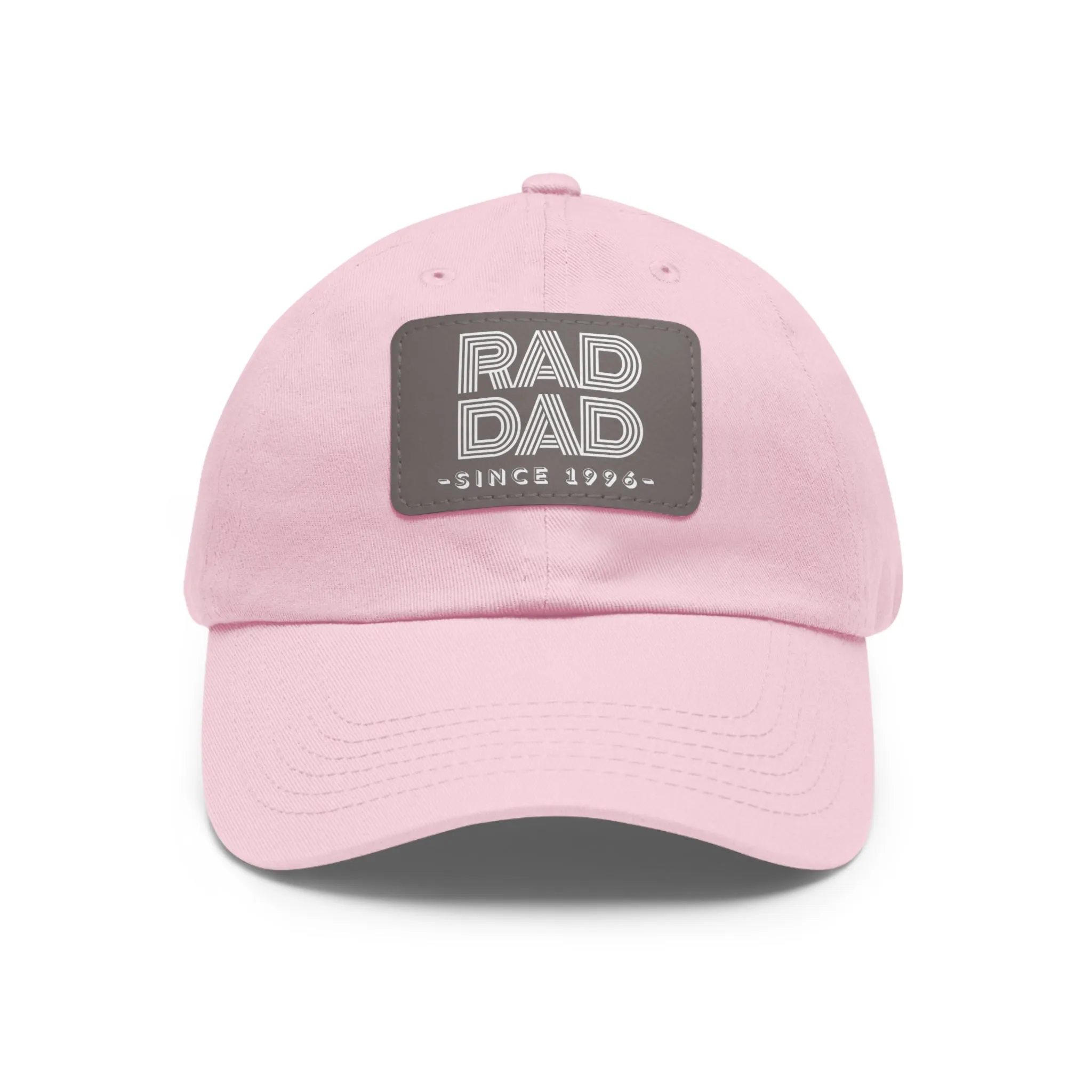 Customizable Rad Dad Hat with Leather Patch, Fathers Day Gift, Dad Hat, Dad Gift, Dad Date Hat, Dad Baseball Hat, Dad Retro Hat, Cotton Hat