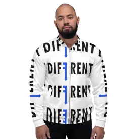 Different Blue F - Unisex Bomber Jacket