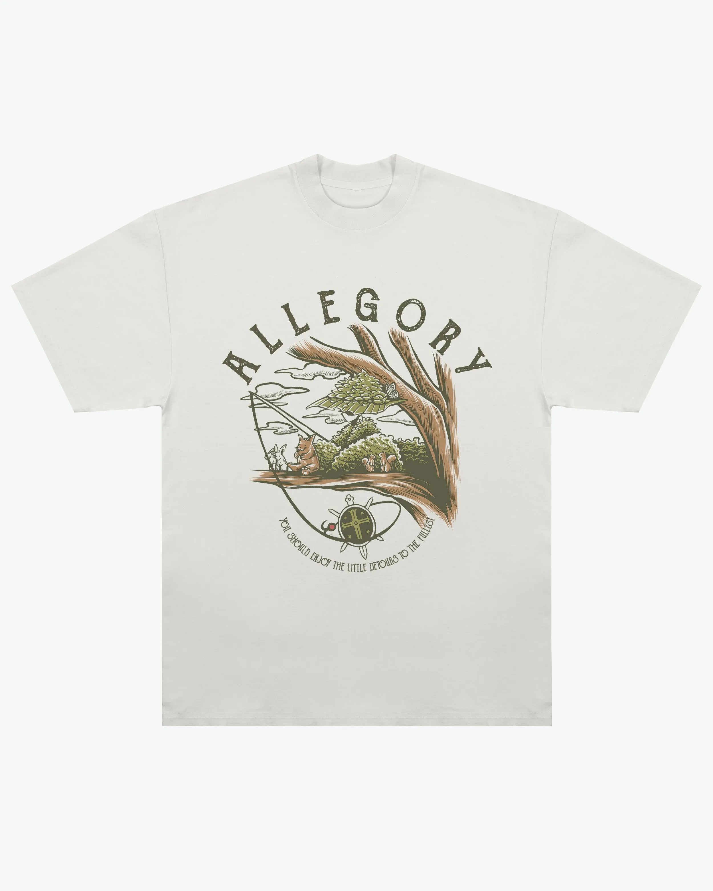 Enjoy the Detours Tee / Off White