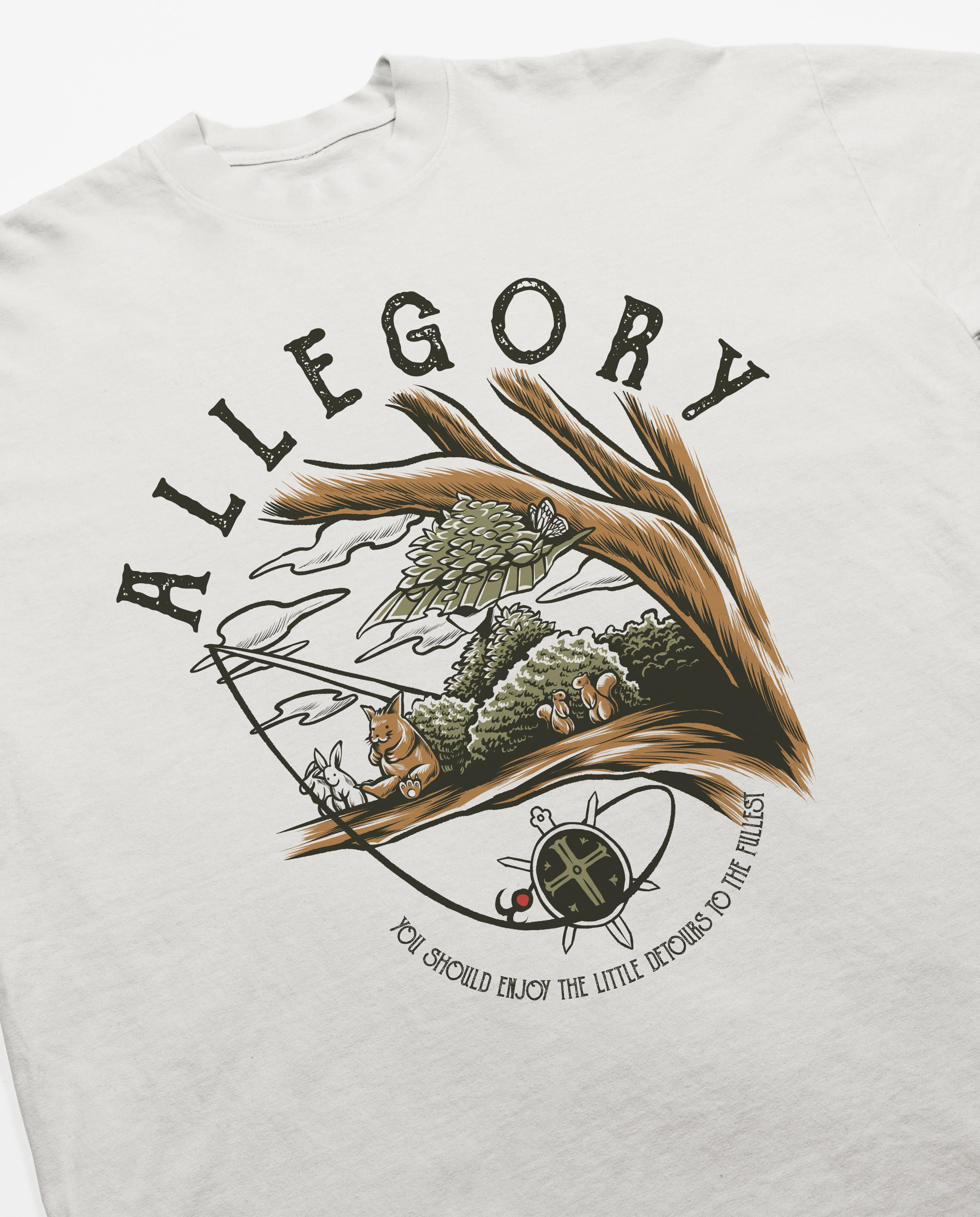 Enjoy the Detours Tee / Off White