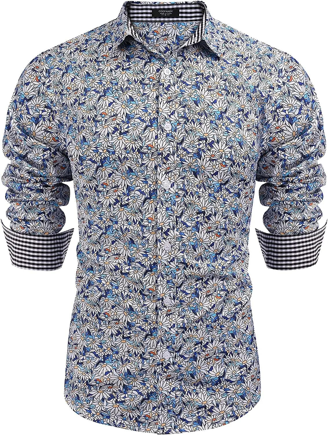 Floral Button Down Flower Printed Shirt (US Only)