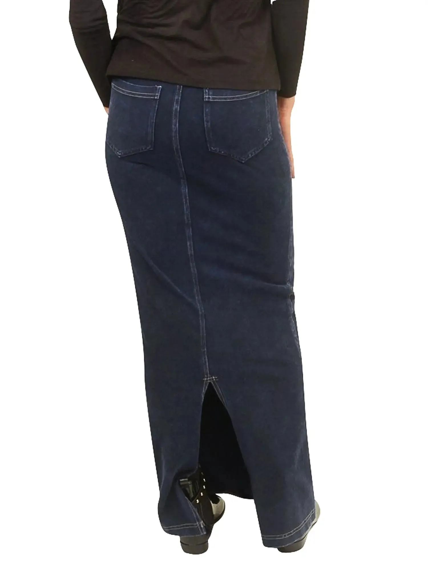 Hard Tail Long Pocket Slit Skirt WJ-111