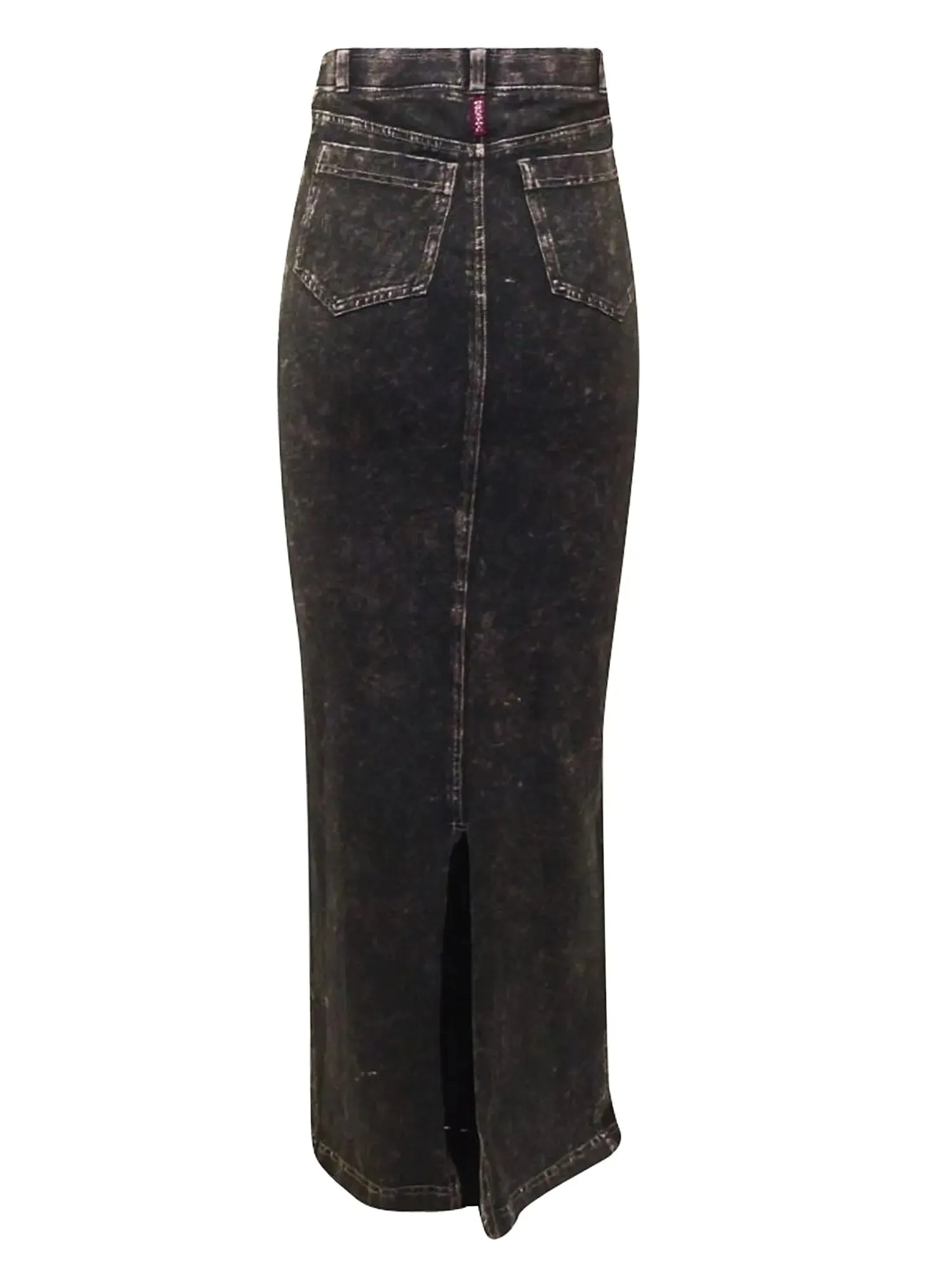 Hard Tail Long Pocket Slit Skirt WJ-111