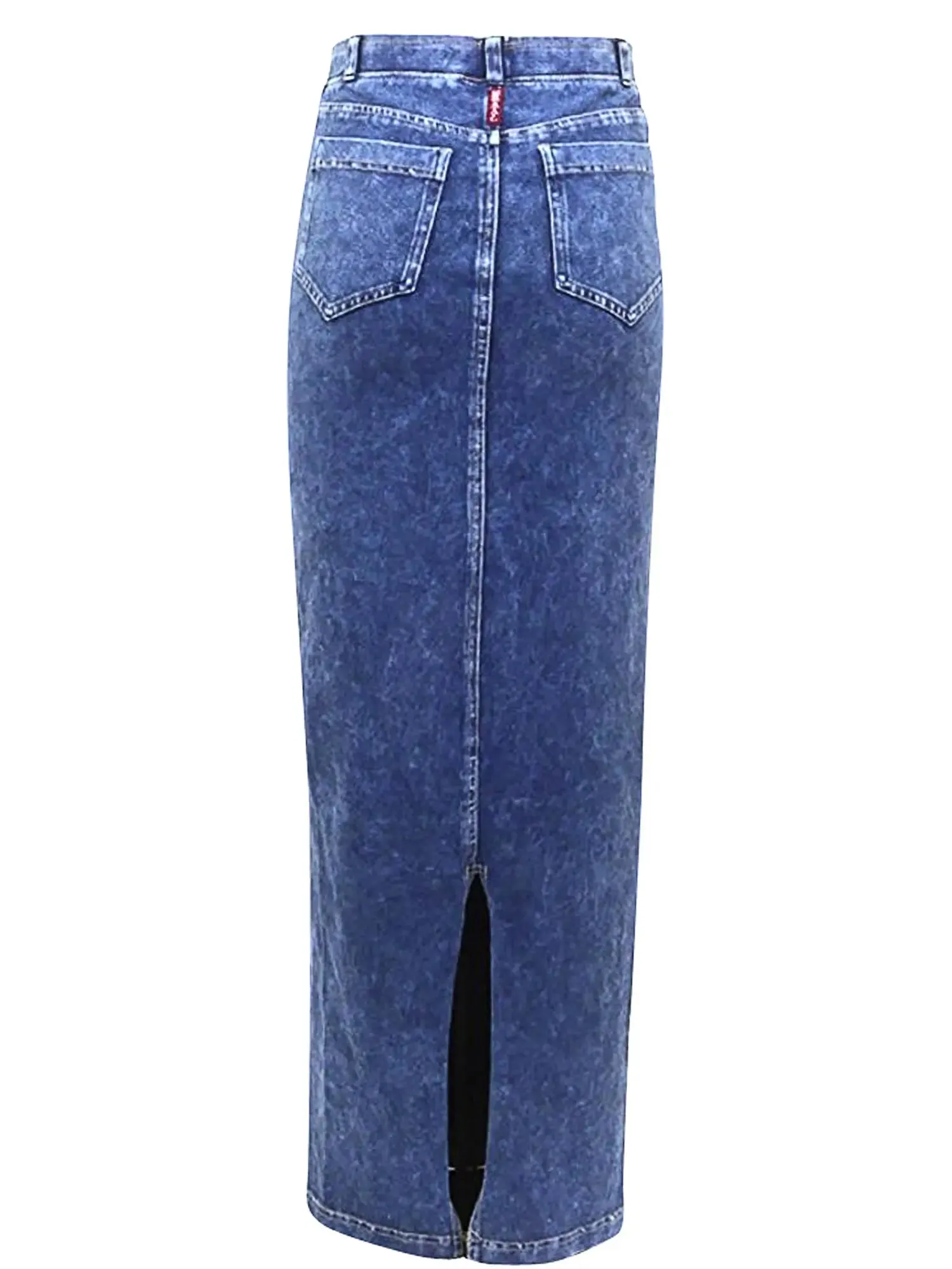 Hard Tail Long Pocket Slit Skirt WJ-111