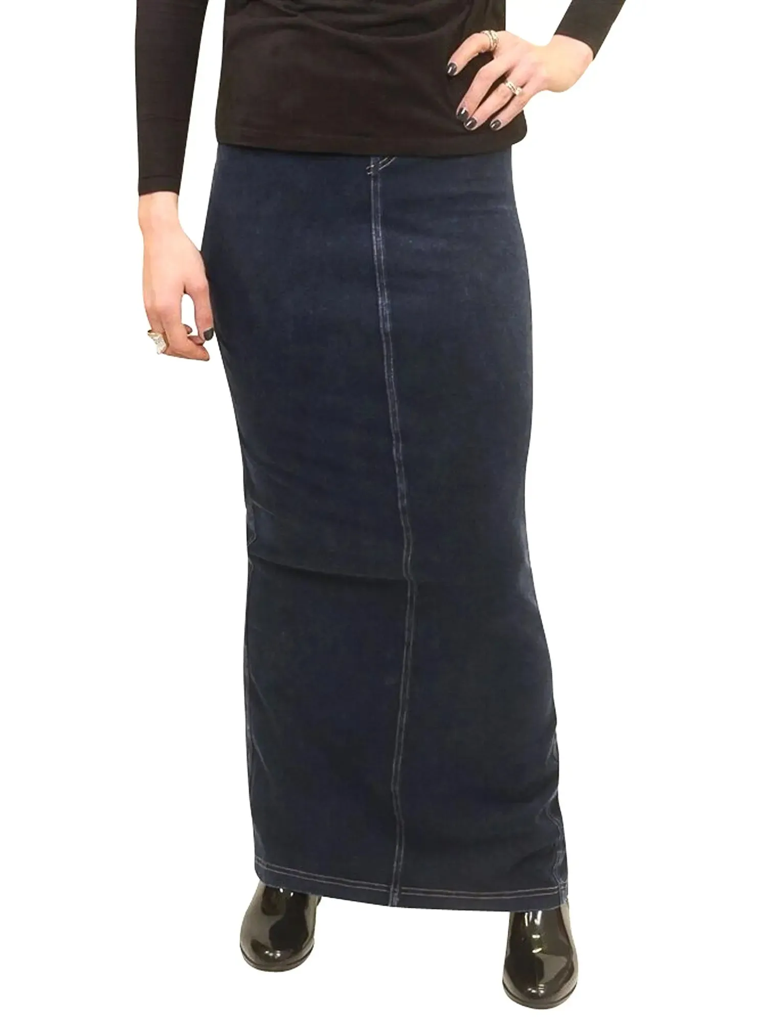 Hard Tail Long Pocket Slit Skirt WJ-111