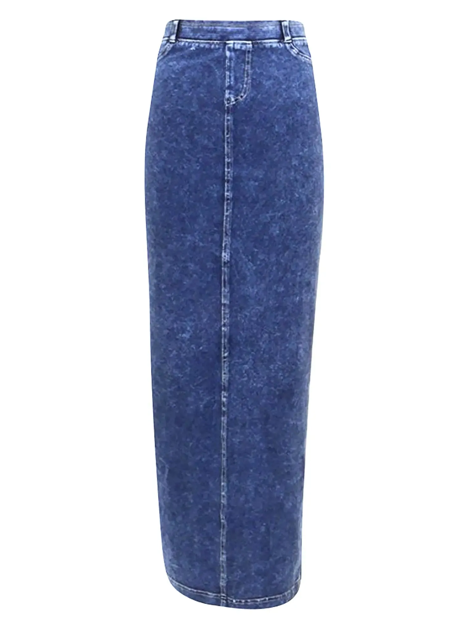 Hard Tail Long Pocket Slit Skirt WJ-111