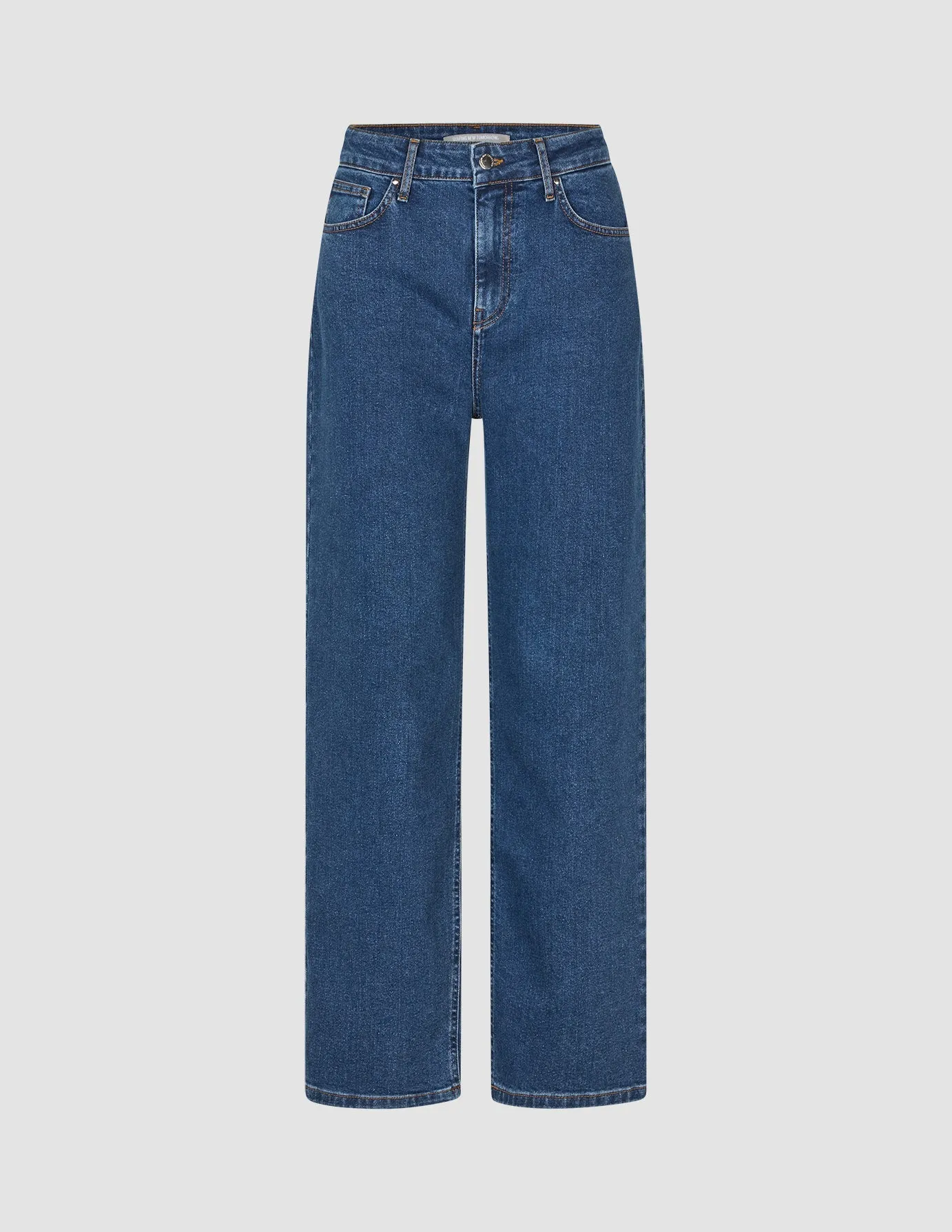 Jeans Straight Fit Medium Blue