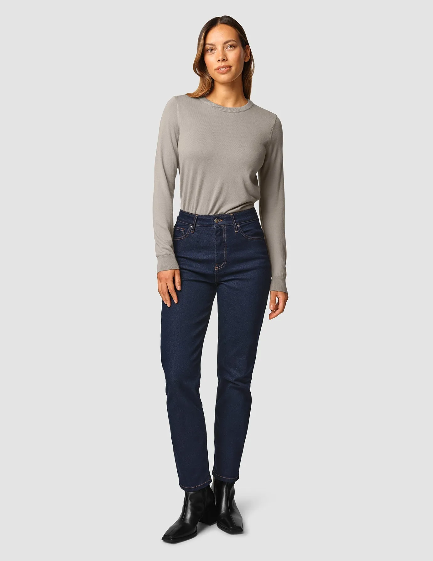 Jeans Tapered Dark Blue