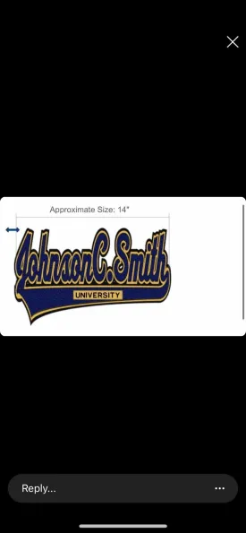 Johnson C Smith Custom denim Jacket