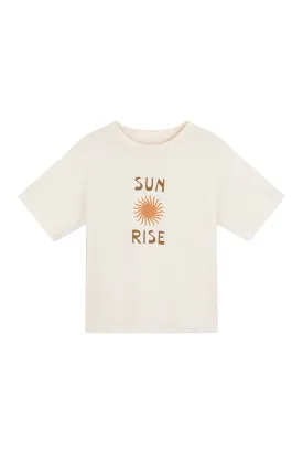 KIDS SUN RISE TEE - CREAM