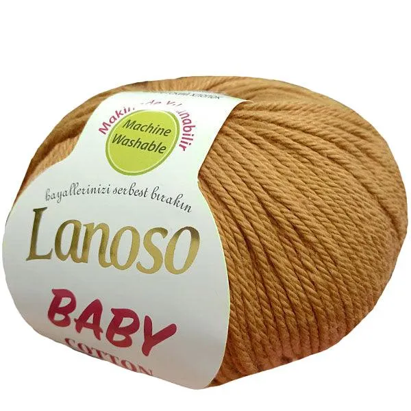 Lanoso Baby Cotton DK Yarn - Crochet and Knitting Yarn