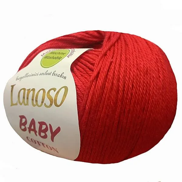 Lanoso Baby Cotton DK Yarn - Crochet and Knitting Yarn