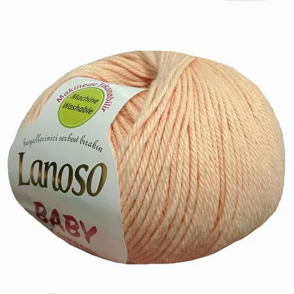 Lanoso Baby Cotton DK Yarn - Crochet and Knitting Yarn