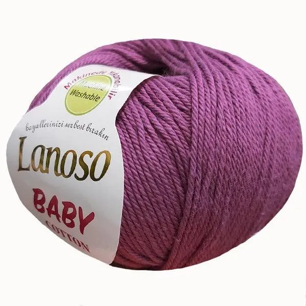Lanoso Baby Cotton DK Yarn - Crochet and Knitting Yarn