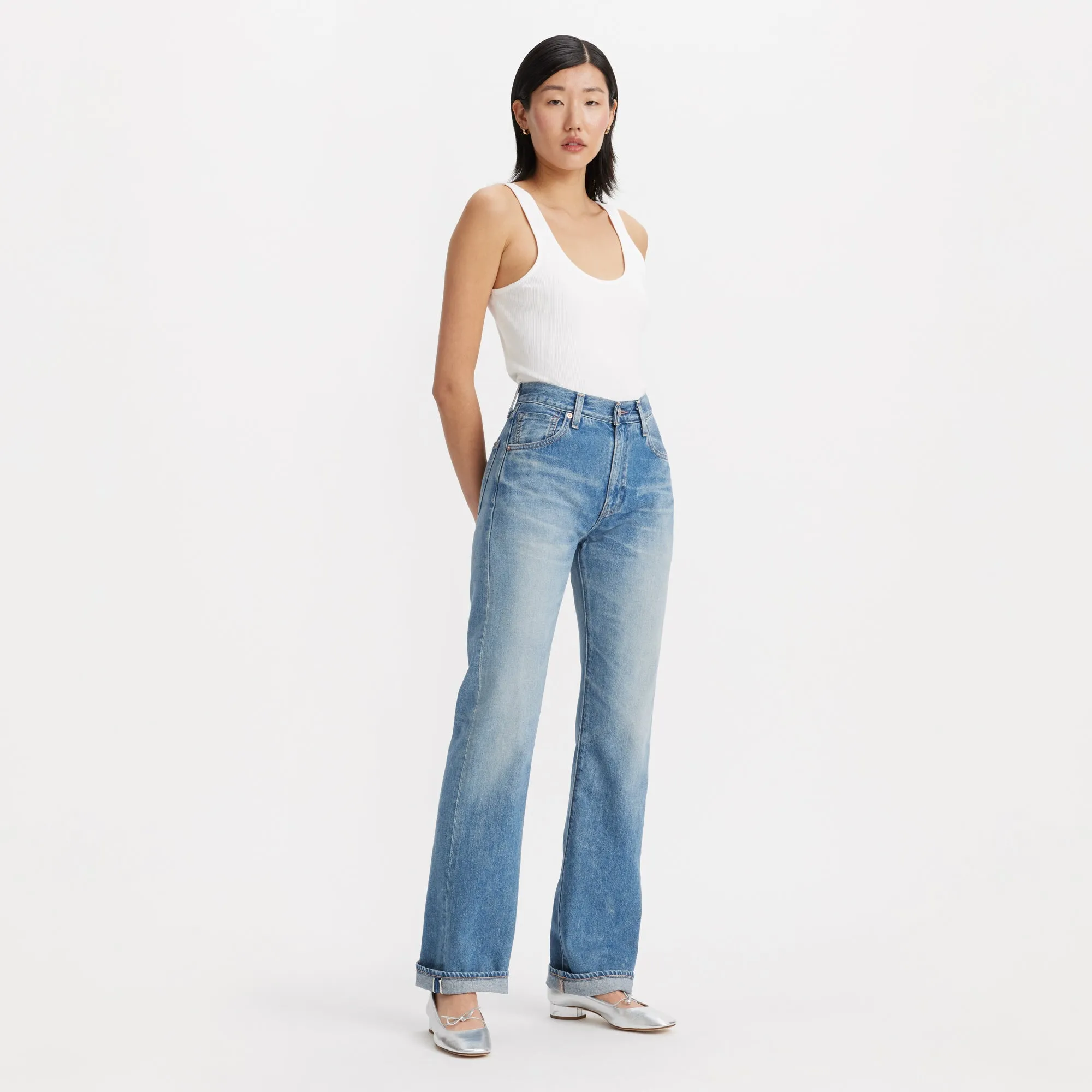 Levi's® Women's Japanese Selvedge Plank Straight Jeans