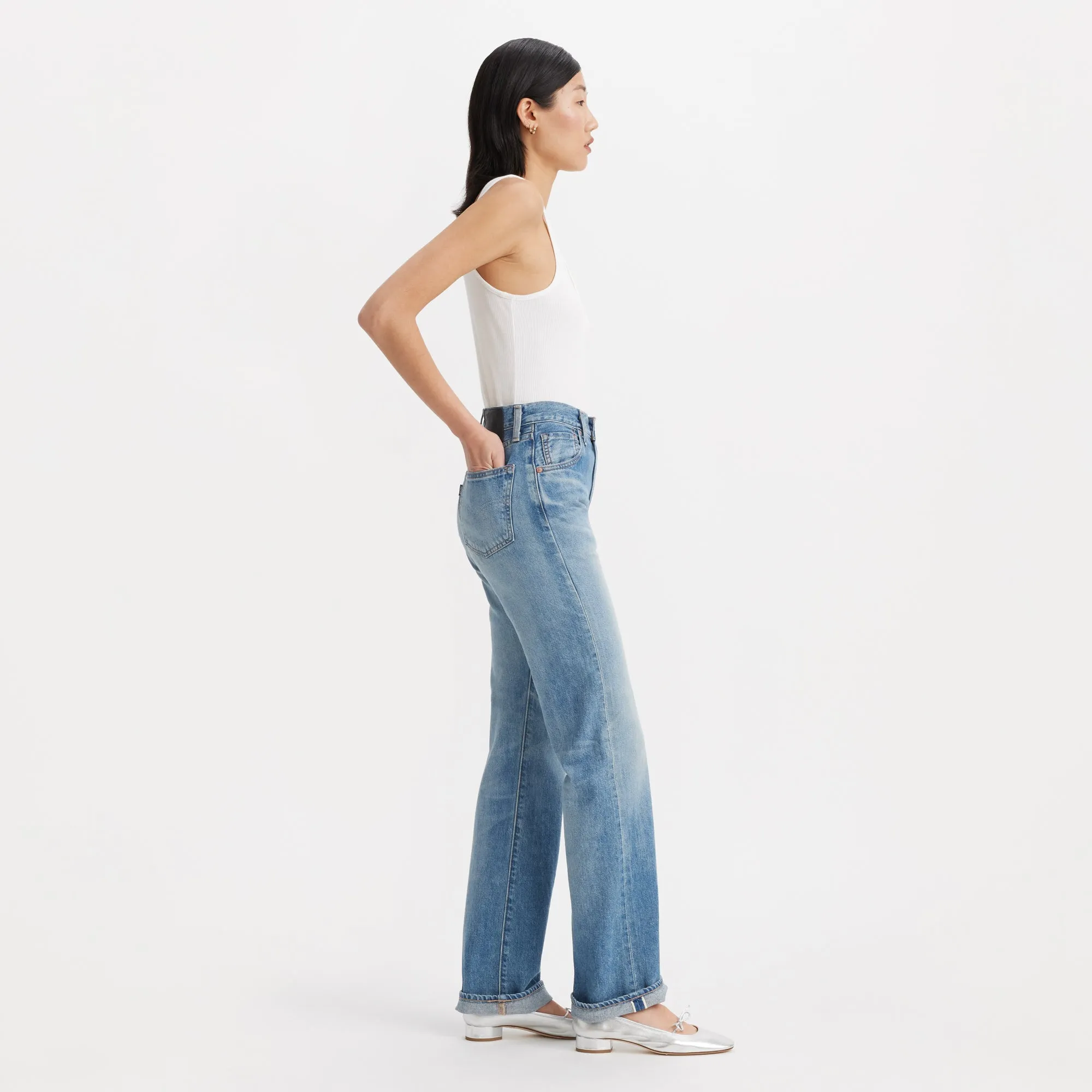 Levi's® Women's Japanese Selvedge Plank Straight Jeans