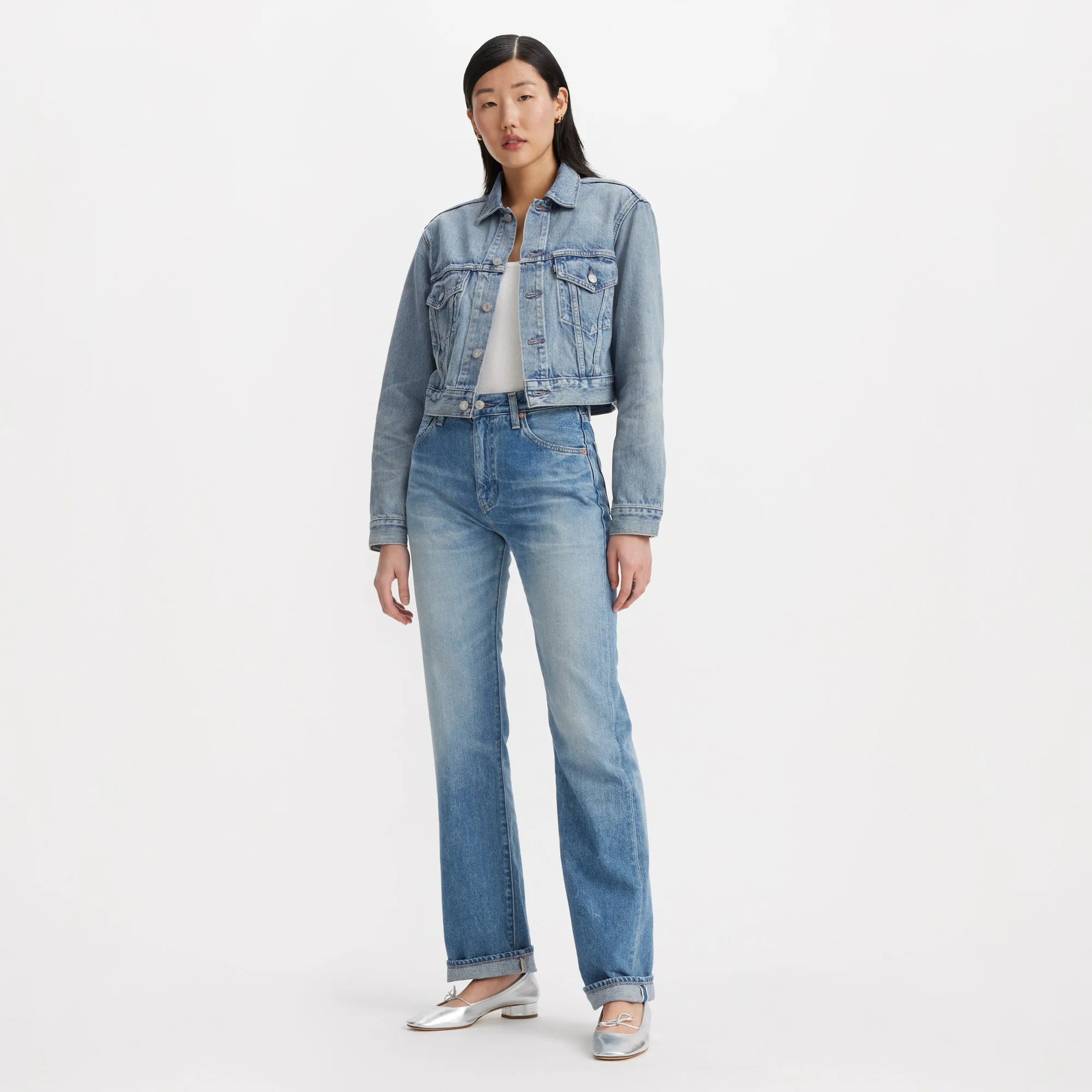 Levi's® Women's Japanese Selvedge Plank Straight Jeans